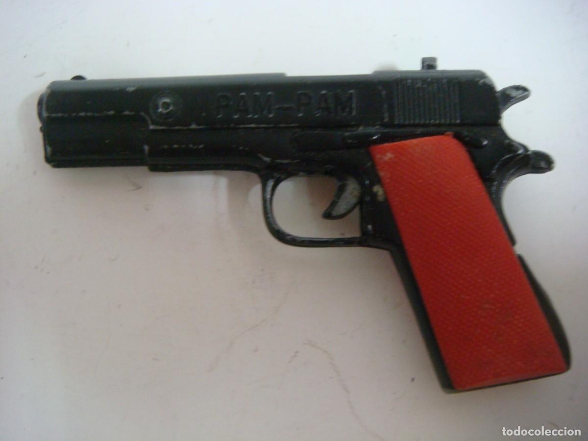 Juguetes antiguos y juegos de colecci&oacute;n: JUGUETE PISTOLA DE FULMINANTES DE LA MARCA REDONDO PAM-PAM A&Ntilde;OS 70-CAJ-N&ordm;-62
