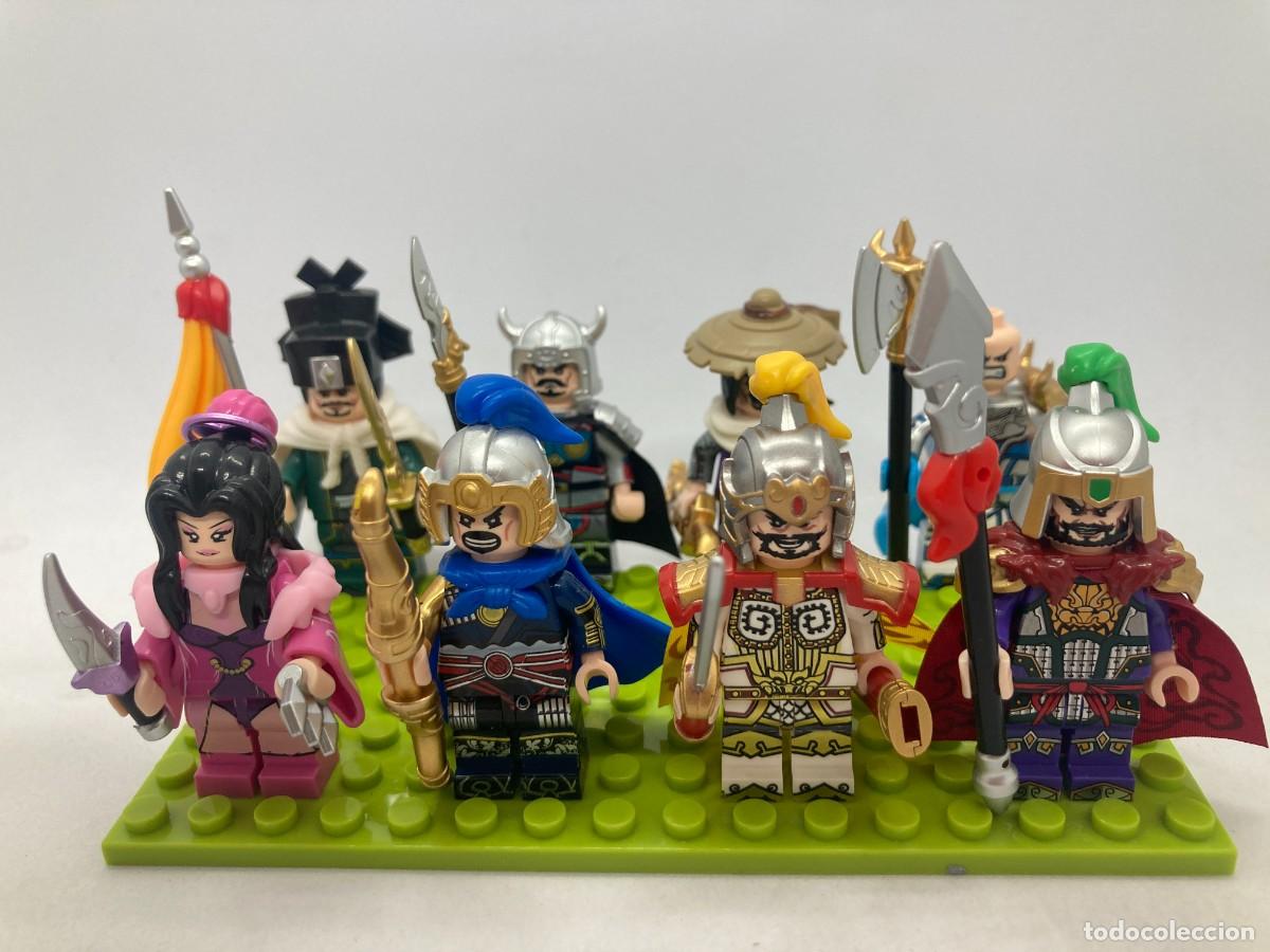 Juguetes antiguos y juegos de colecci&oacute;n: Minifiguras Coraje de los 3 Reinos