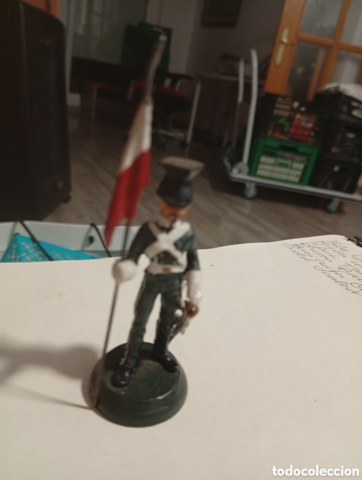 Juguetes antiguos y juegos de colecci&oacute;n: Soldado plomo almirall palou