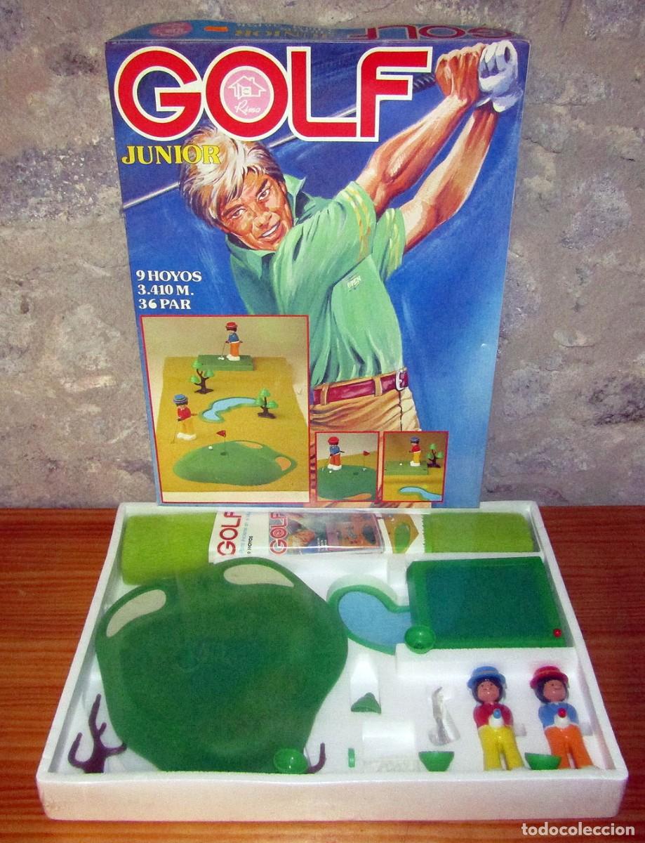 Juguetes antiguos y juegos de colecci&oacute;n: ANTIGUO GOLF JUNIOR, DE RIMA - NUEVO Y PRECINTADO - 9 HOYOS - A&Ntilde;OS 70 - 61x45x8cm