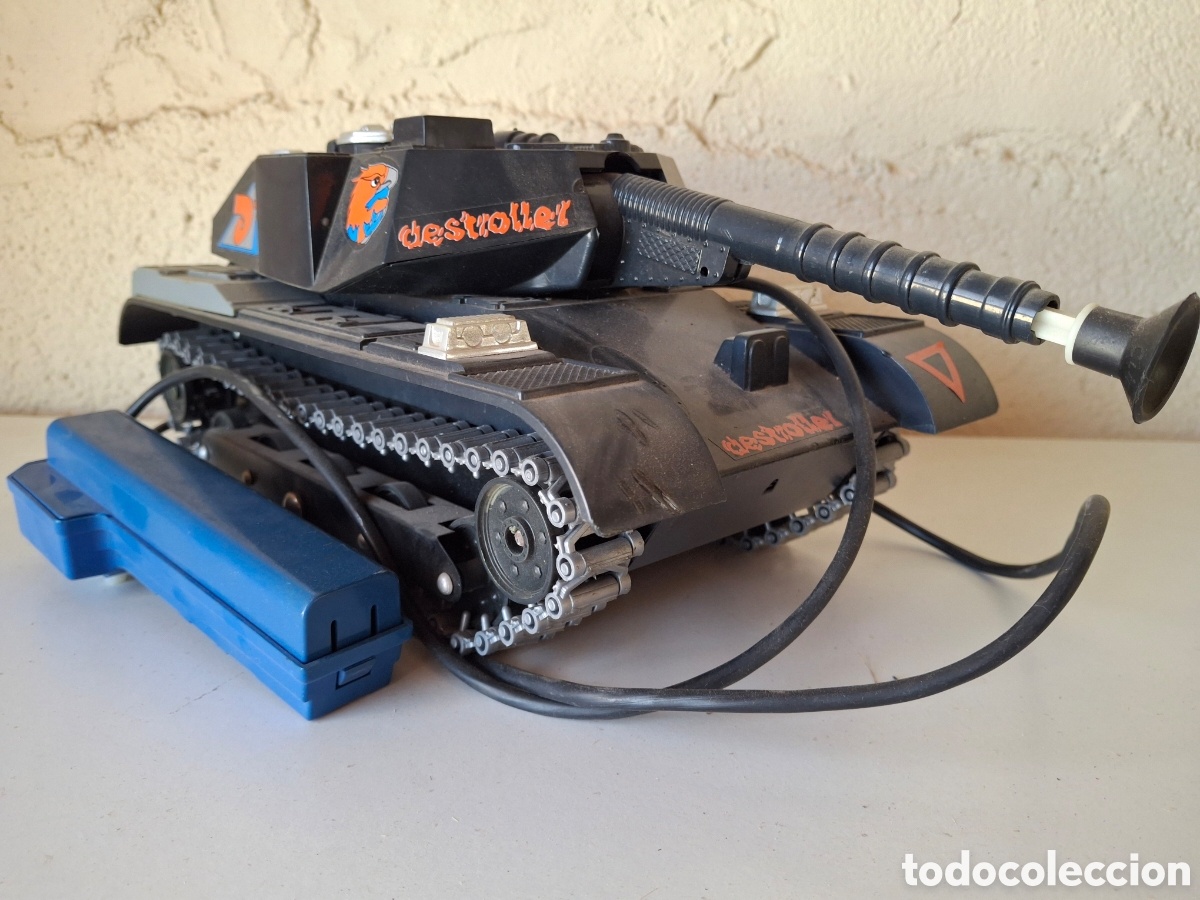 Antique Toys and Collectible Games: TANQUE TELEDIRIGIDO DESTROLLER