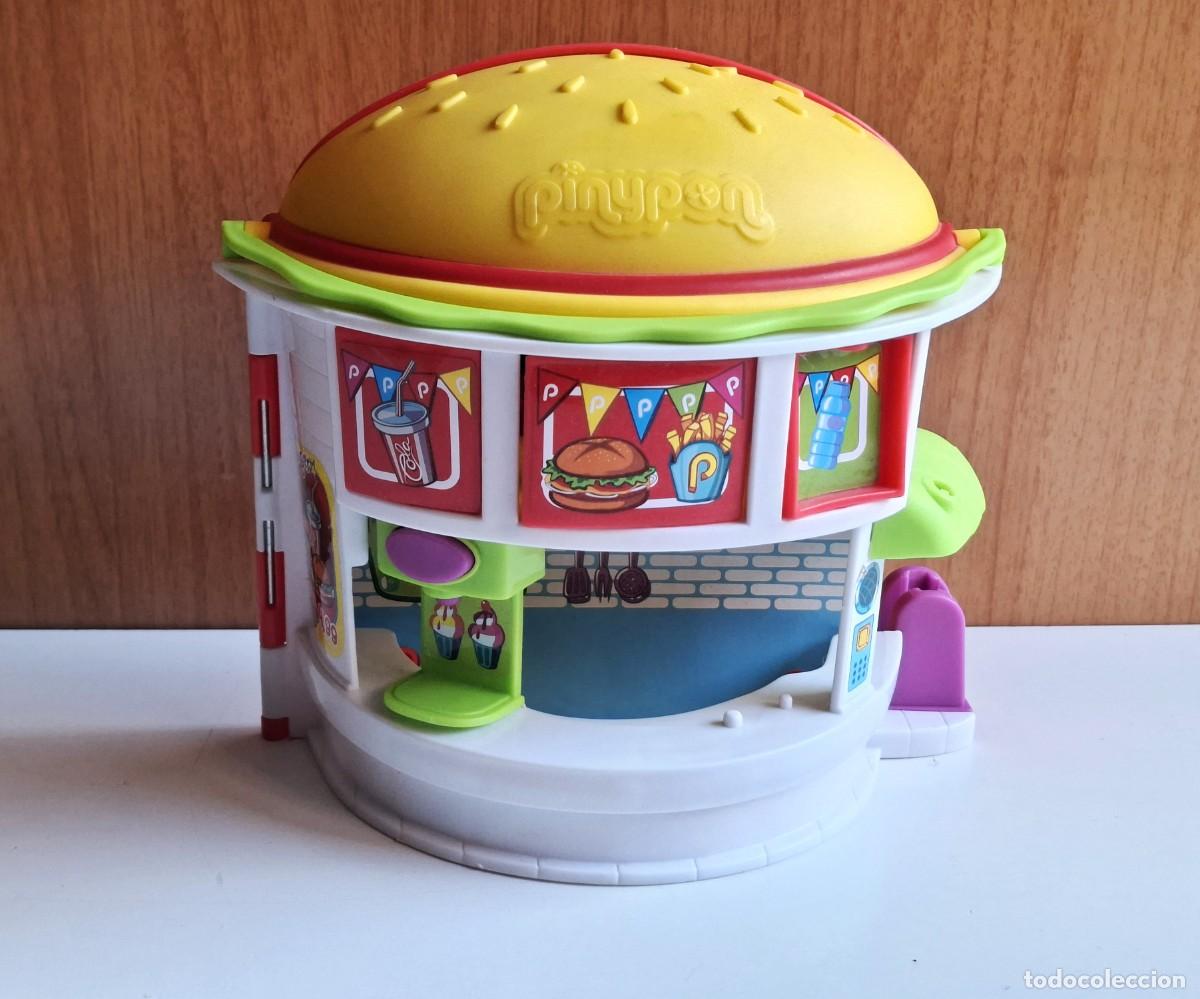 Brinquedos antigos e Jogos de cole&ccedil;&atilde;o: PINIPON HAMBURGUESERIA BURGER