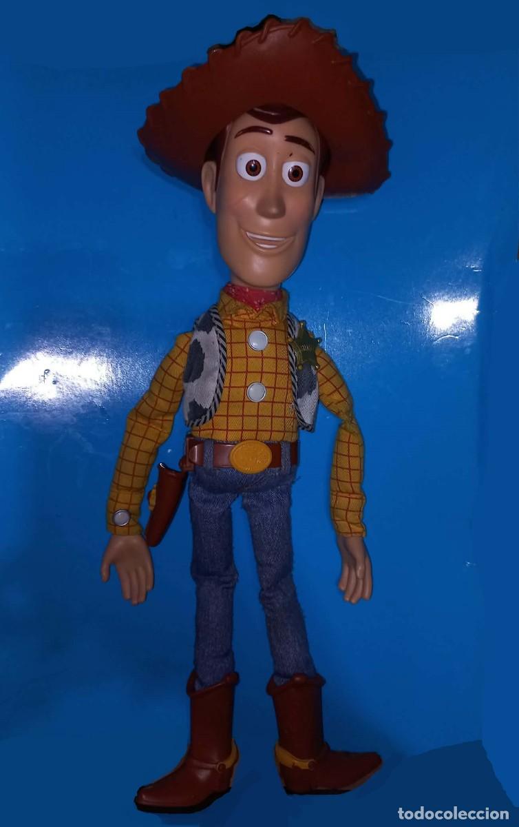 Juguetes antiguos y juegos de colecci&oacute;n: Antiguo mu&ntilde;eco del personaje Woody, el Vaquero de la pelicula Toy Story - Disney - Pixar