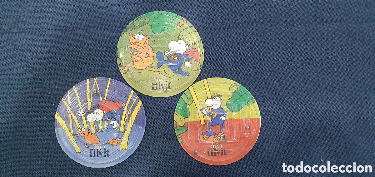 Antique Toys and Collectible Games: Lote de 3 juegos a&ntilde;os 80 S&uacute;per Filvit. Laberintos. (L135)
