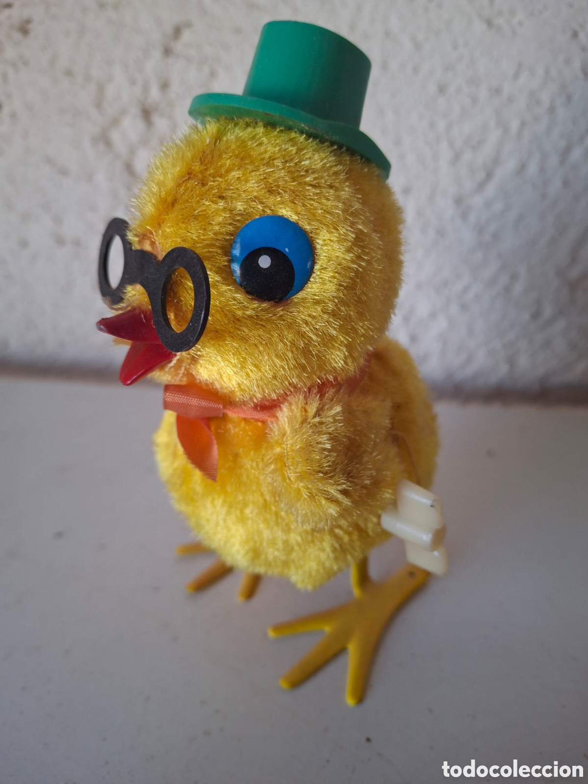 Juguetes antiguos y juegos de colecci&oacute;n: POLLITO A CUERDA A&Ntilde;OS 60 - 70