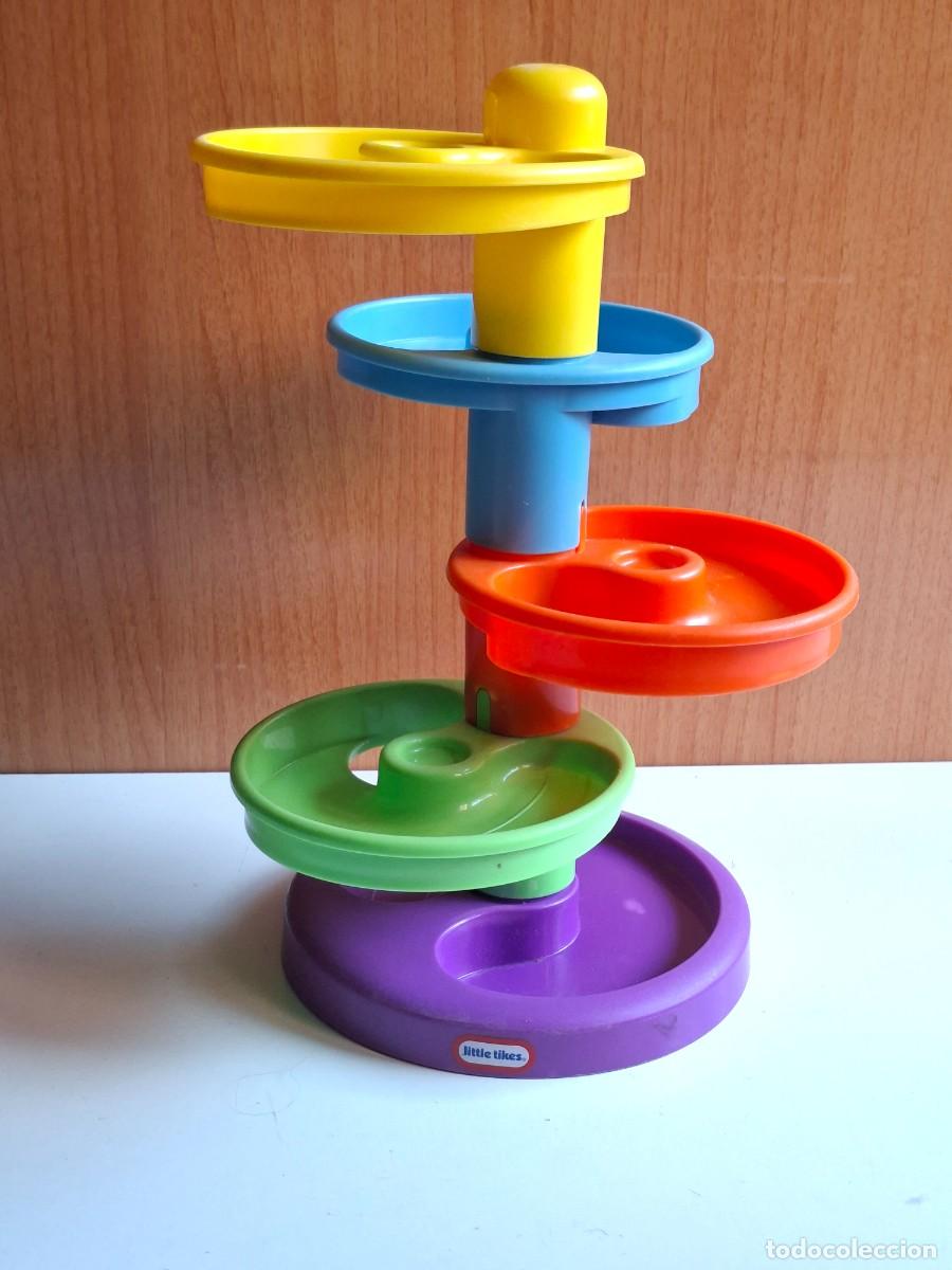 Antique Toys and Collectible Games: TORRE DE BOLAS EN ESPIRAL LITTLE TIKES