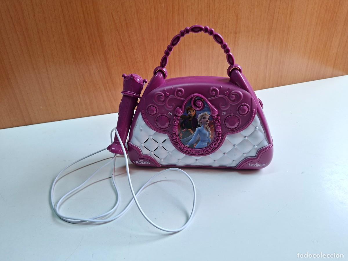 Brinquedos antigos e Jogos de cole&ccedil;&atilde;o: BOLSO KARAOKE DISNEY FROZEN LEXIBOOK K102FZ CON MICROFONO