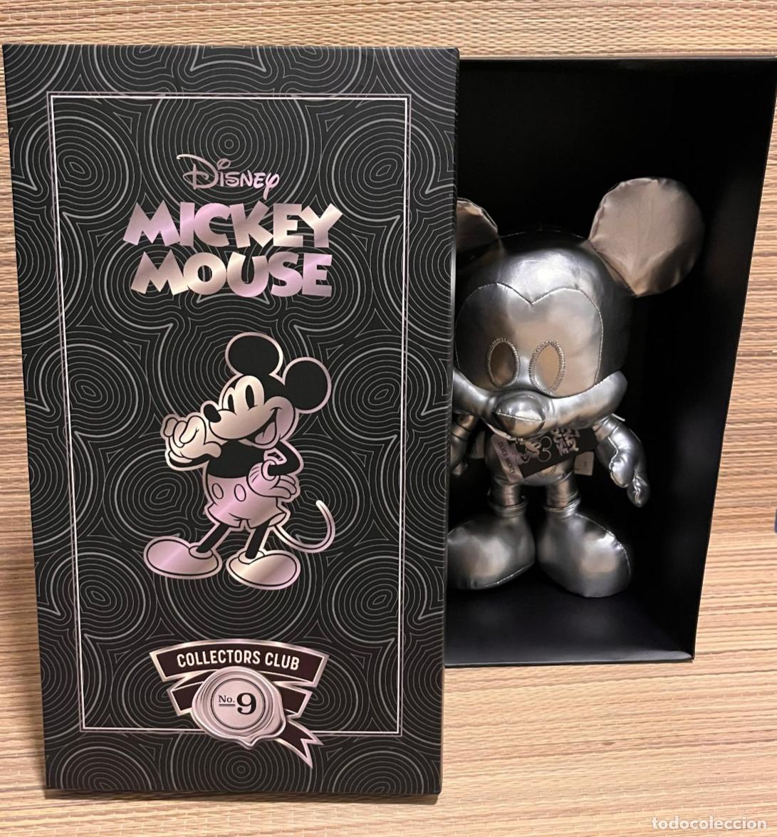 Juguetes antiguos y juegos de colecci&oacute;n: Club de Coleccionistas Mickey Mouse N&ordm; 9 Plata - Peluche Disney Collectors