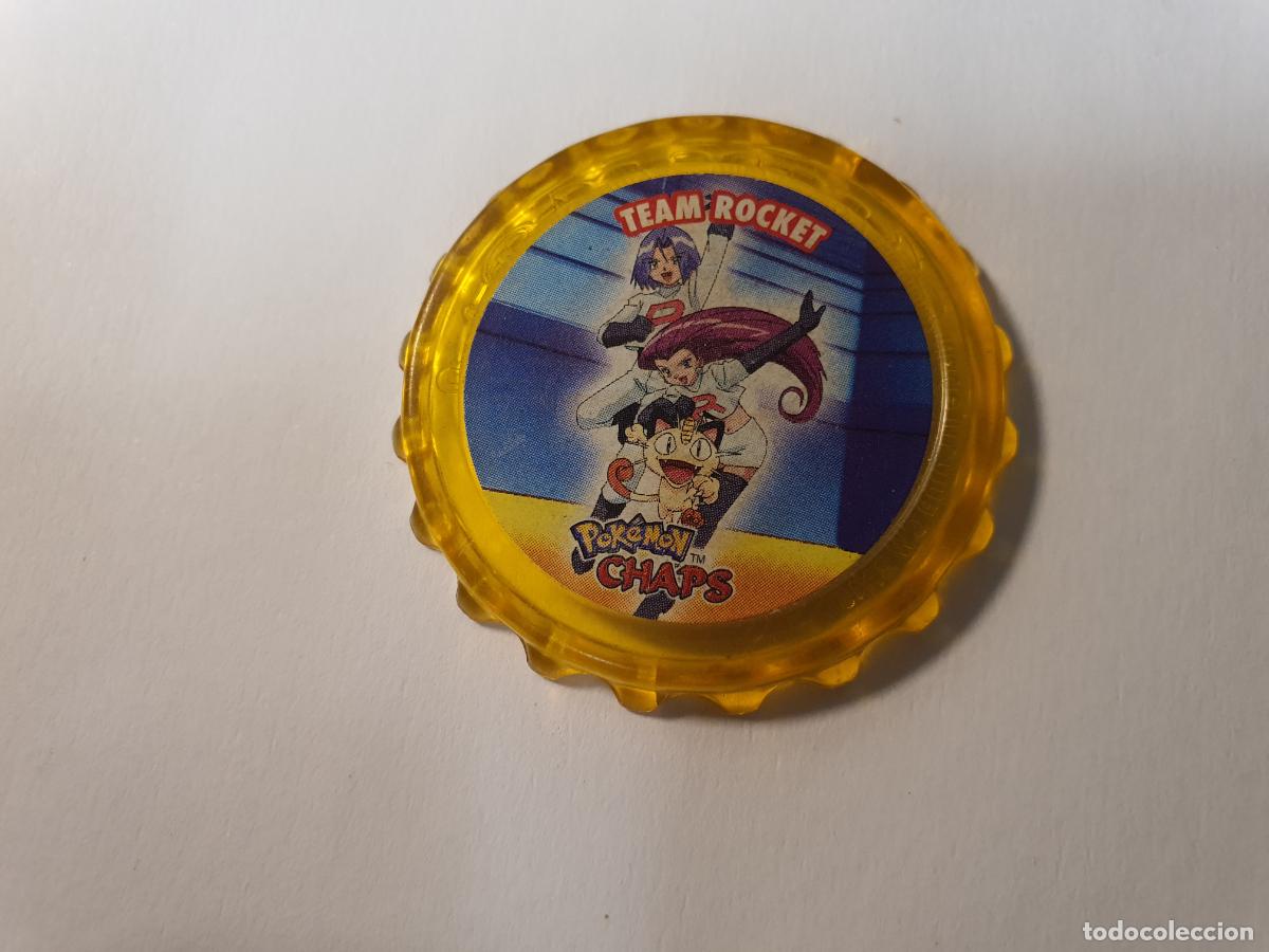 Brinquedos antigos e Jogos de cole&ccedil;&atilde;o: TAZO POKEMON -- A&Ntilde;O 2007 -- POKEMON CHAPS -- CHIPICAO - ESPA&Ntilde;A -- N&ordm; 14 TEAM ROCKET
