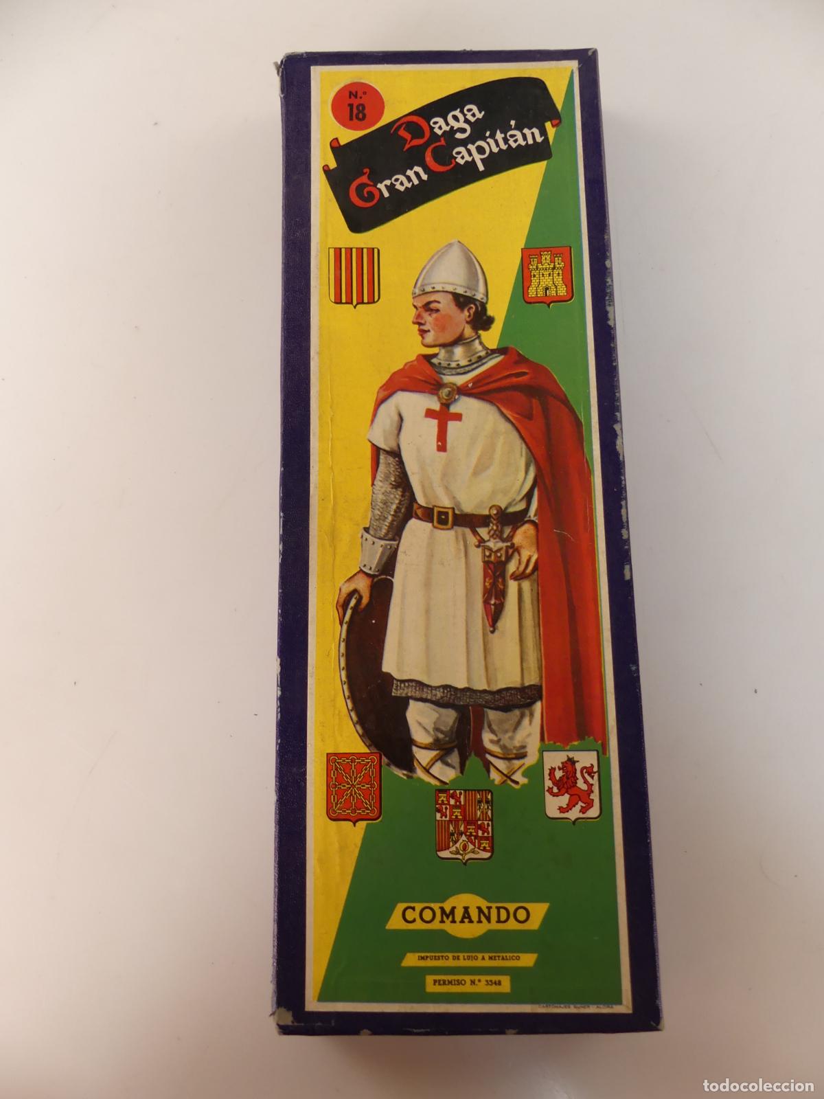 Altes Spielzeug und Spiele: JUGUETE DAGA DE GRAN CAPITAN CON CAJA
