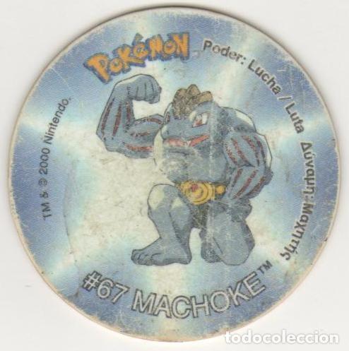 Juguetes antiguos y juegos de colecci&oacute;n: COLECCI&Oacute;N TAZOS MATUTANO NINTENDO POK&Eacute;MON TAZO 2 VERSI&Oacute;N A&Ntilde;O 2000 CAPS POGS N&Uacute;MERO 91 #67 MACHOKE
