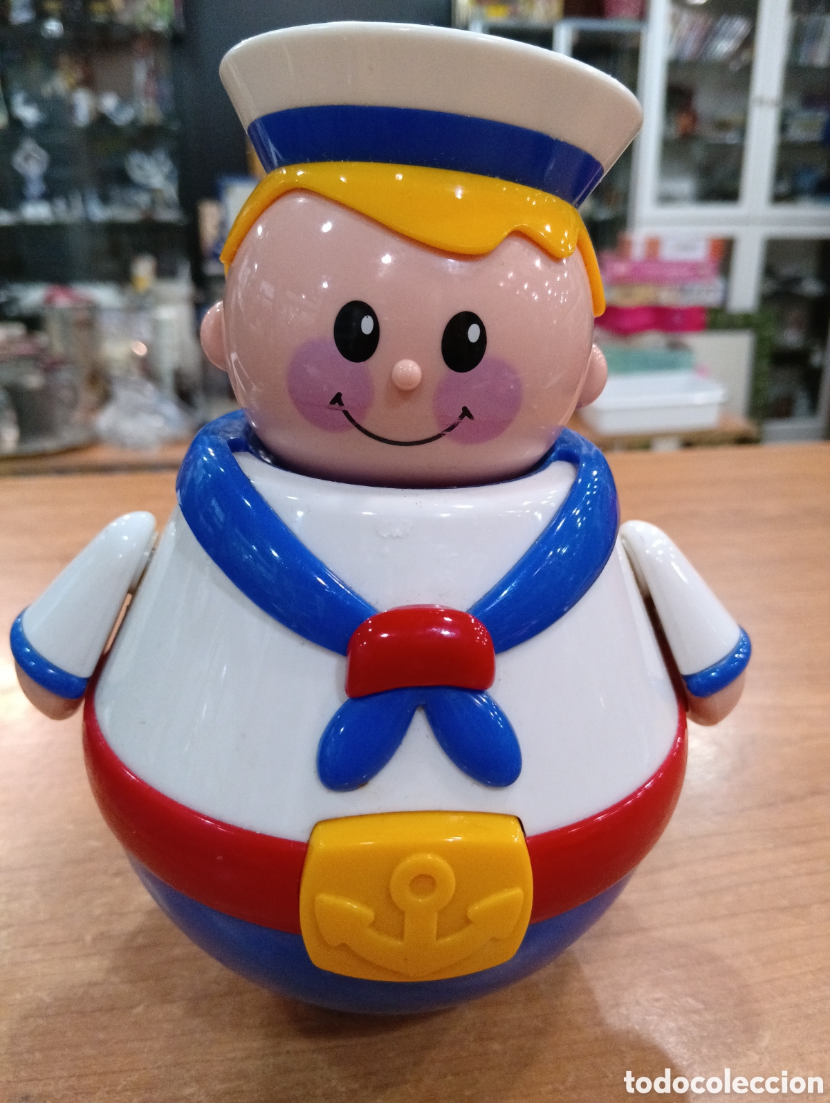 Juguetes antiguos y juegos de colecci&oacute;n: Mu&ntilde;eco interactivo de estimulaci&oacute;n temprana De Tolo Toys