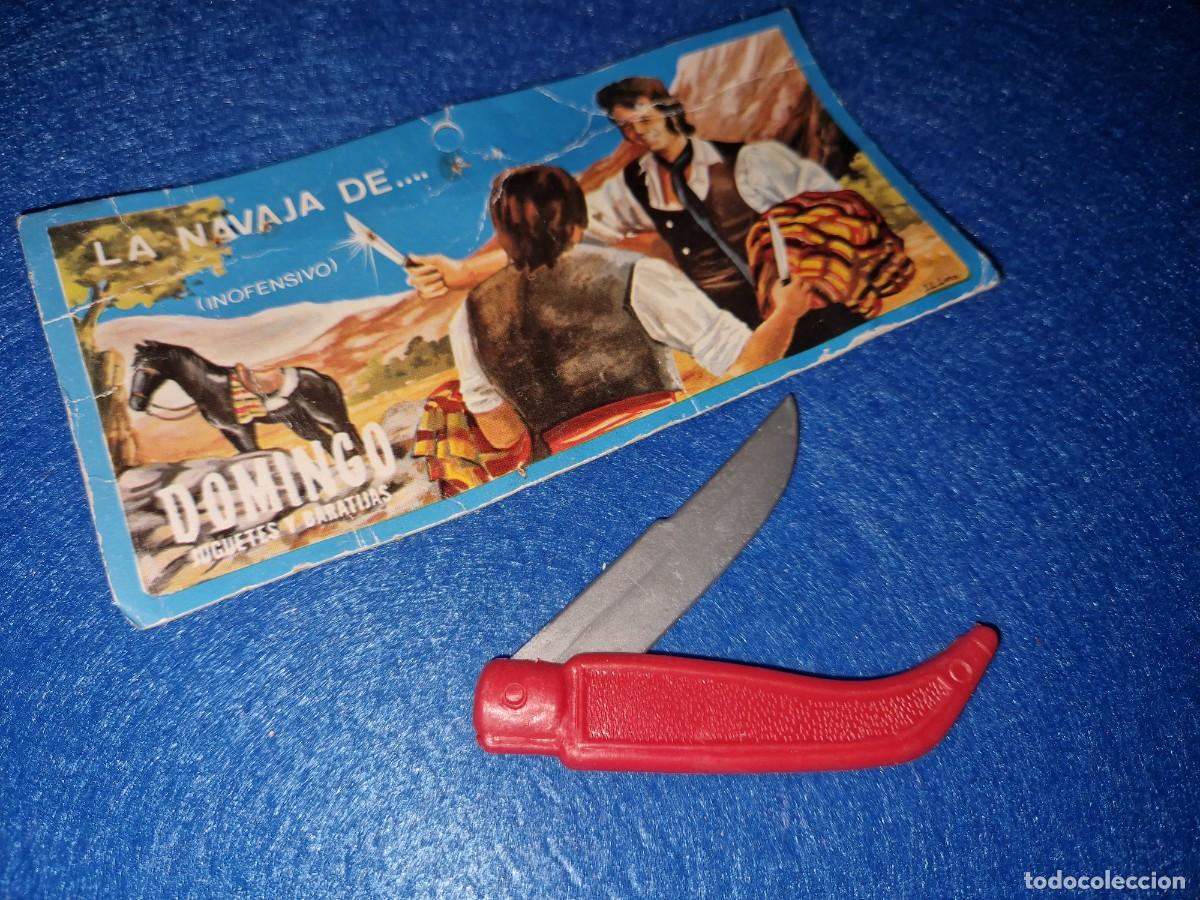 Juguetes antiguos y juegos de colecci&oacute;n: NAVAJA DE PLASTICO SERIE TV CURRO JIMENEZ