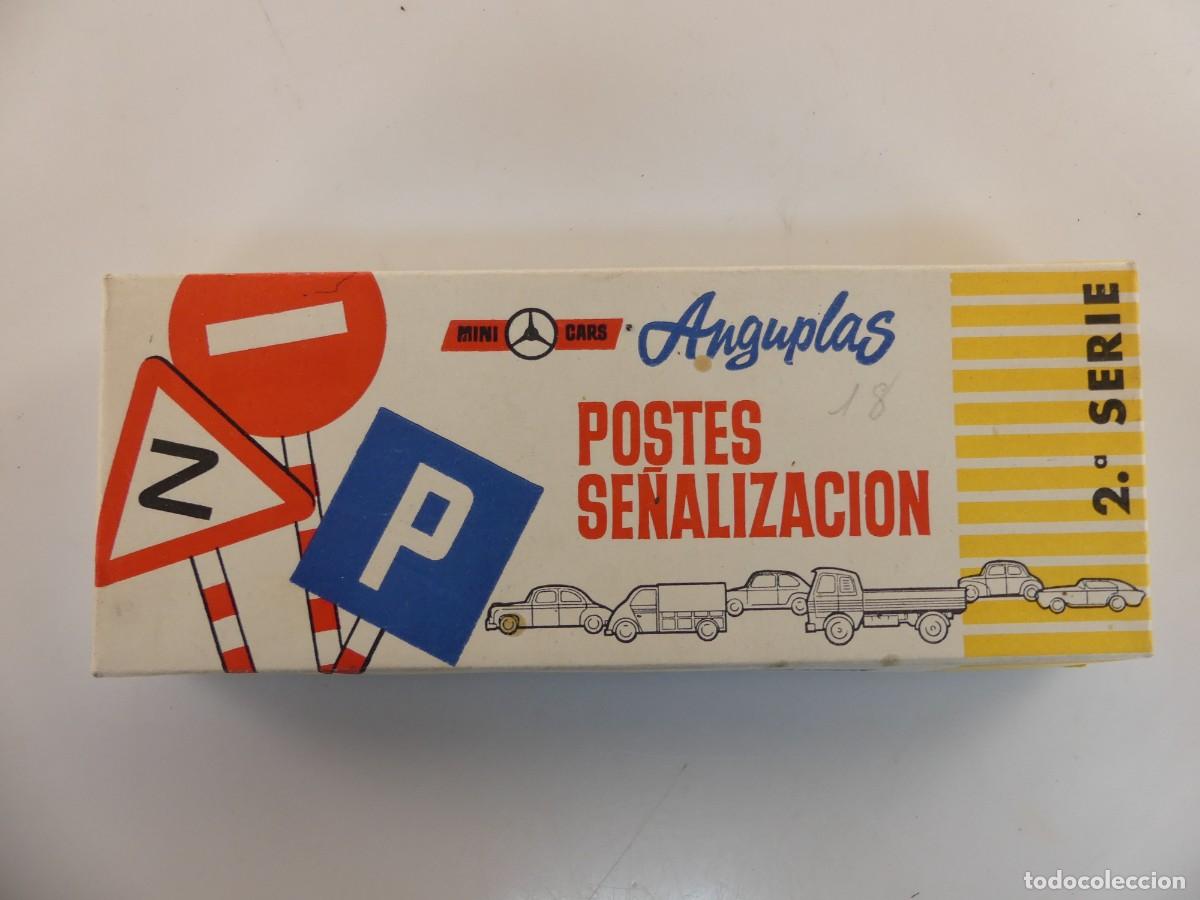 Jouets Anciens et Jeux de collection: POSTES SE&Ntilde;ALIZACION SEGUNDA SERIE - MINI CARS ANGUPLAS