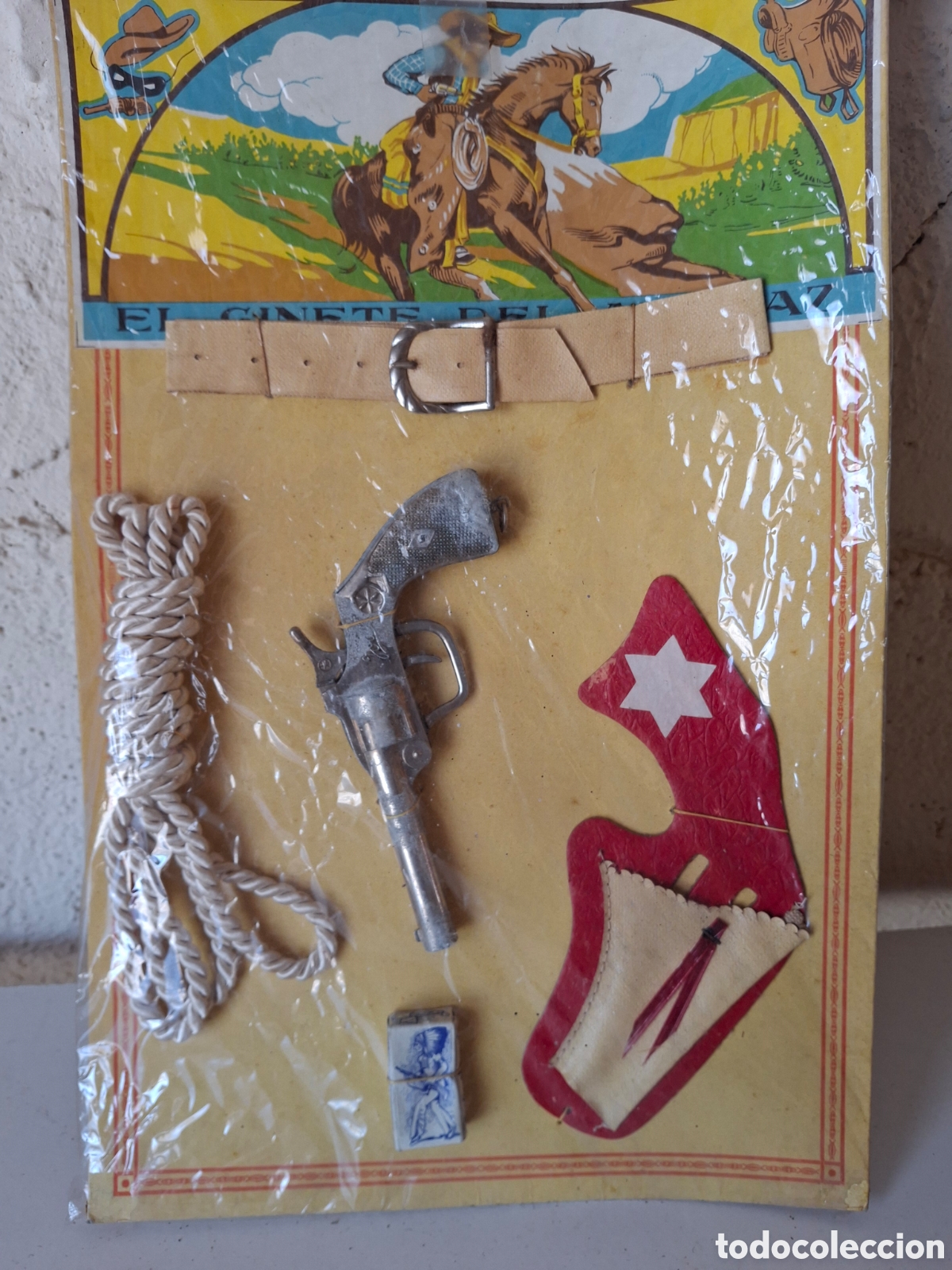 Juguetes antiguos y juegos de colecci&oacute;n: EL GINETE DEL ANTIFAZ KID VAQUERO