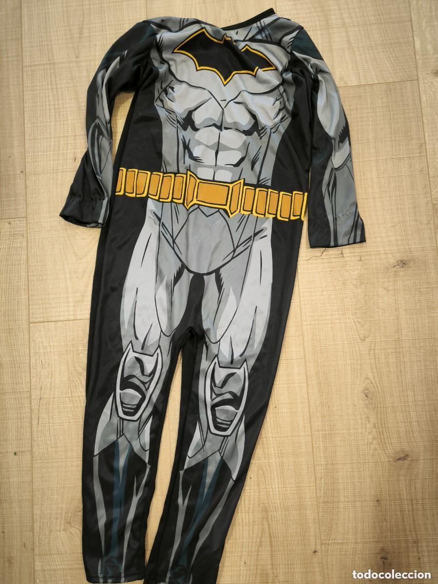 Brinquedos antigos e Jogos de cole&ccedil;&atilde;o: Disfraz Batman DC Comics Original Infantil 6-8 A&ntilde;os Mono Completo Carnaval Halloween
