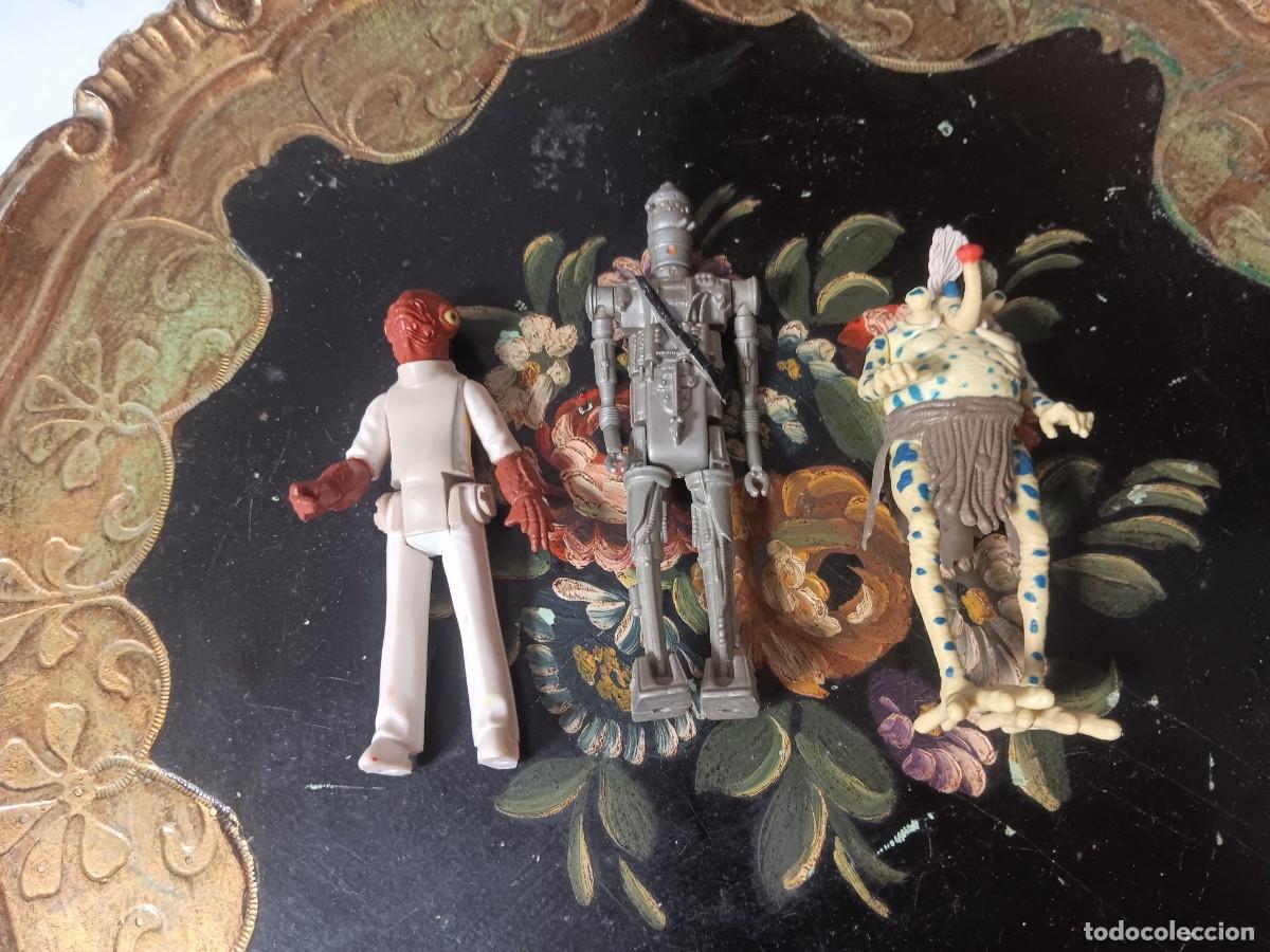 Brinquedos antigos e Jogos de cole&ccedil;&atilde;o: figuras de acci&oacute;n vintage de Star Wars fabricadas por Kenner que aparecen en tu imagen:De izquierda