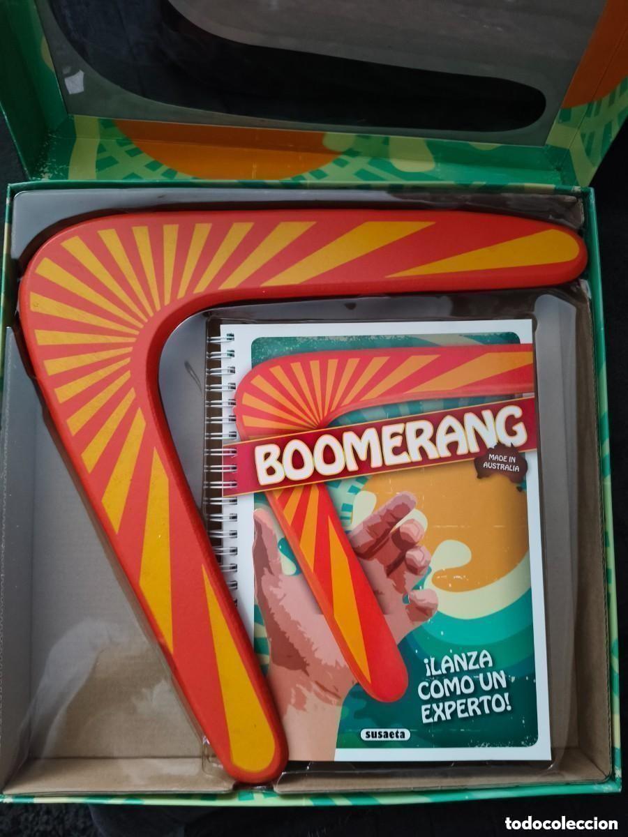 Brinquedos antigos e Jogos de cole&ccedil;&atilde;o: BOOMERANG CON LIBRO DE INSTRUCCIONES MADE IN AUSTRALIA