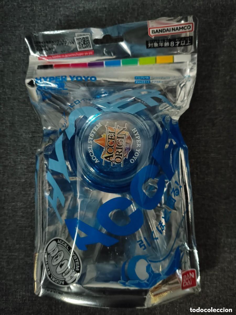 Brinquedos antigos e Jogos de cole&ccedil;&atilde;o: Hyper Yoyo Yo-Yo Accel Bandai Namco 60003 Heroic Blue