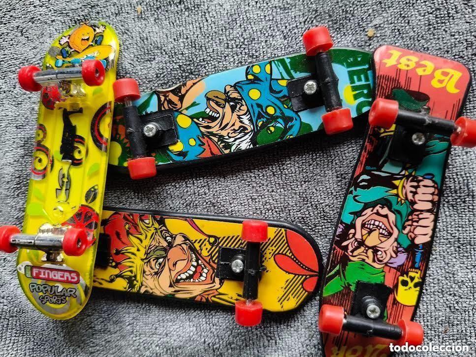 Brinquedos antigos e Jogos de cole&ccedil;&atilde;o: Patinetes de dedos para juegos