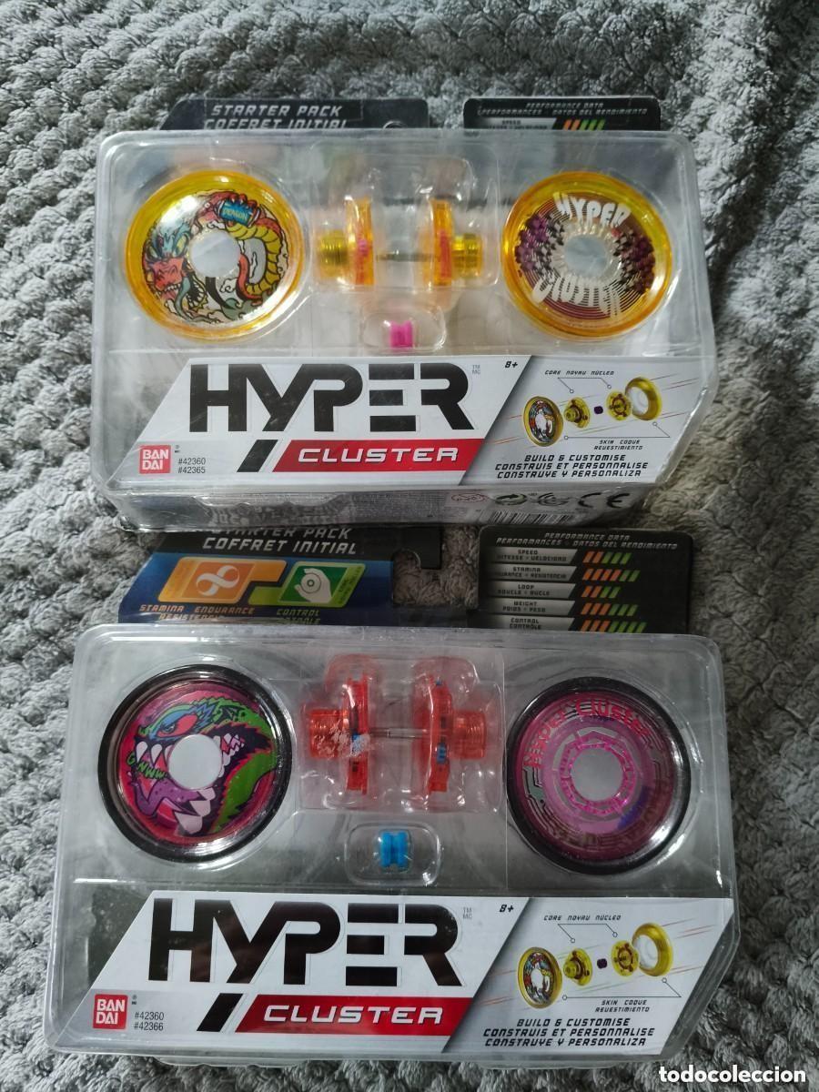 Brinquedos antigos e Jogos de cole&ccedil;&atilde;o: Hyper Cluster Starter Pack pack de dos yo-yos