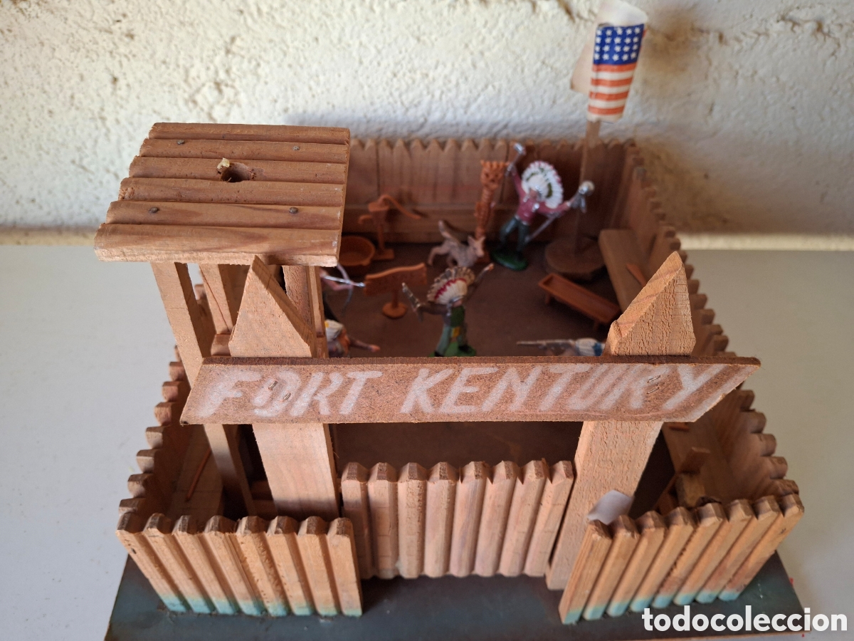 Giocattoli antichi e Giochi di collezione: FUERTE FORT KENTURY CON INDIOS