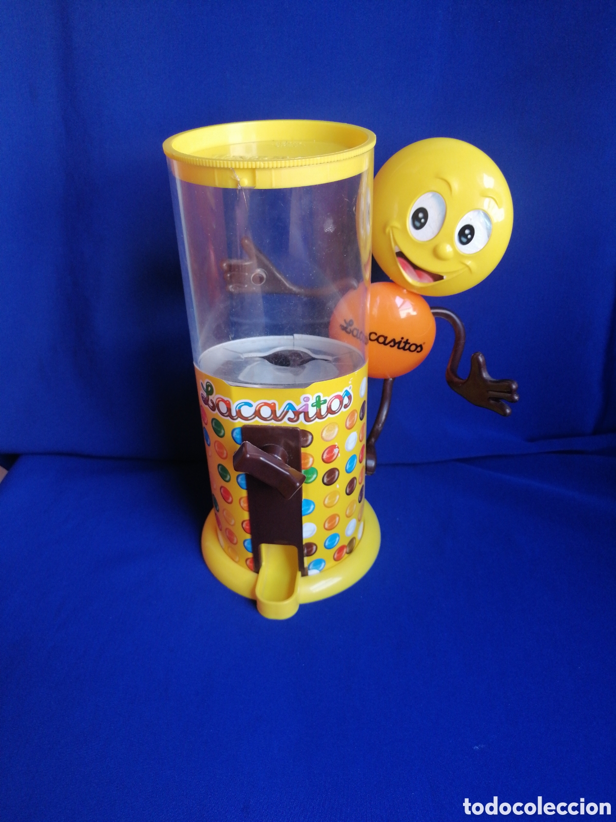 Giocattoli antichi e Giochi di collezione: LACASITOS CUERPO COLOR NARANJA EXPENDEDOR GOLOSINAS