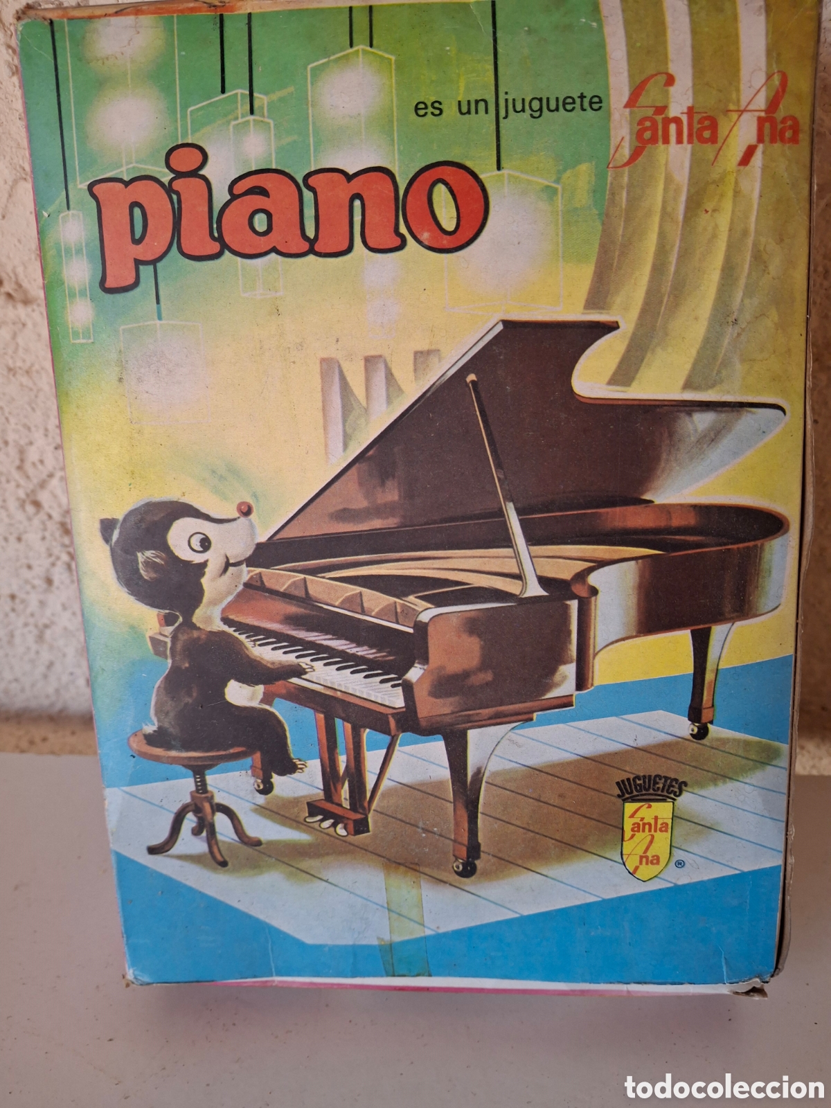 Giocattoli antichi e Giochi di collezione: PIANO JUGUETE DE SANTA ANA