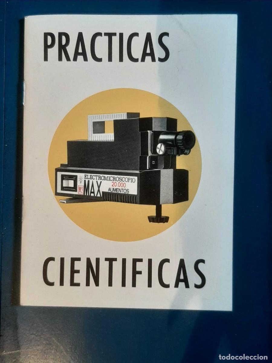 Juguetes antiguos y juegos de colecci&oacute;n: Electromicroscopio Max de Bianchi Pr&aacute;cticas cient&iacute;ficas / Instrucciones a&ntilde;os 70