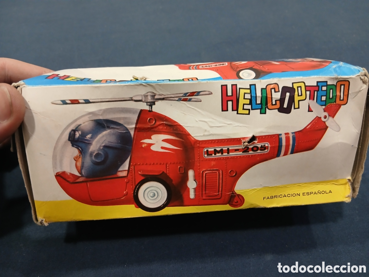 Juguetes antiguos y juegos de colecci&oacute;n: Helic&oacute;ptero. Fabricaci&oacute;n espa&ntilde;ola. (L140)