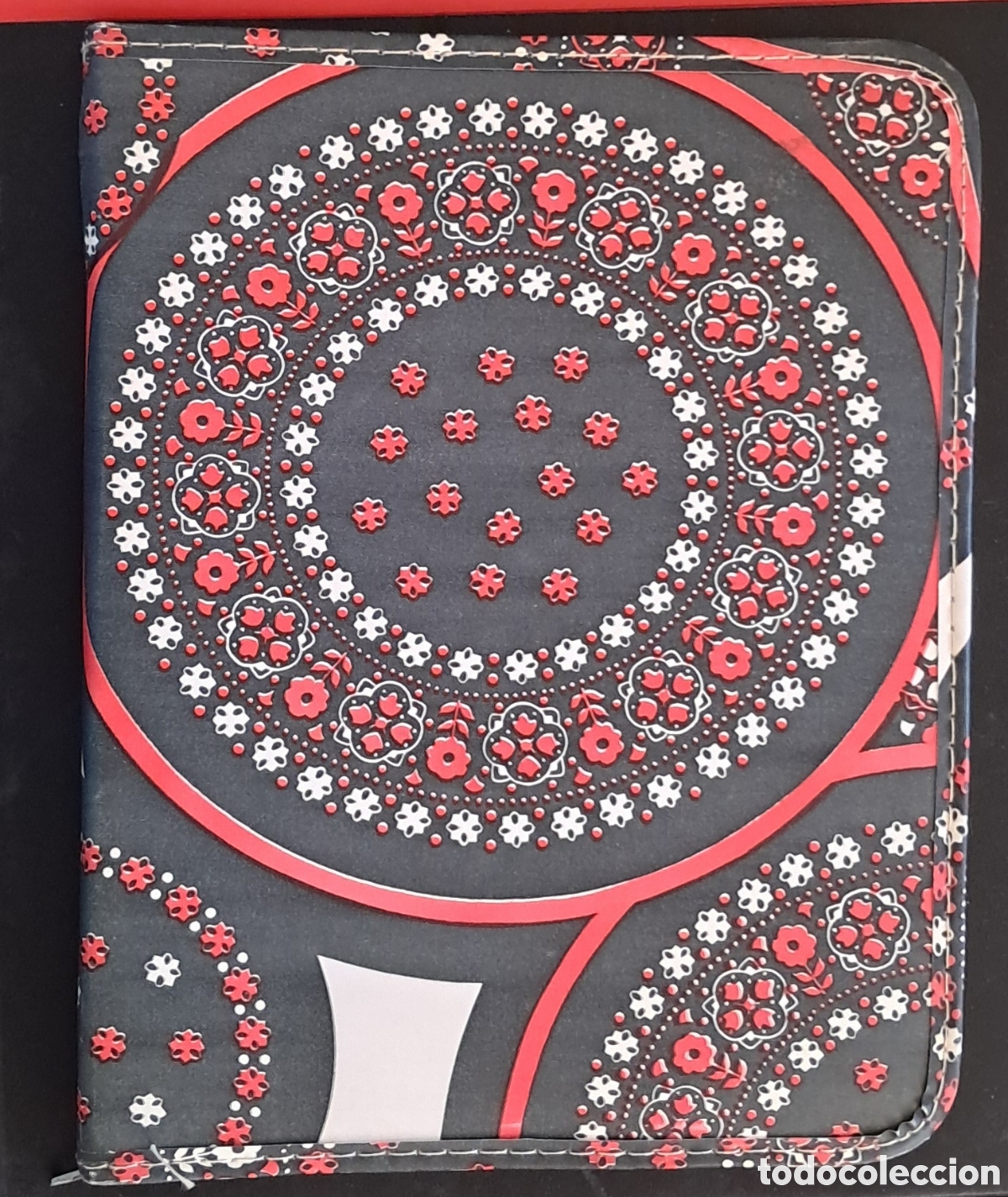 Giocattoli antichi e Giochi di collezione: Estuche escolar con estampado tipo mandala a&ntilde;os 70. Pinturas Major