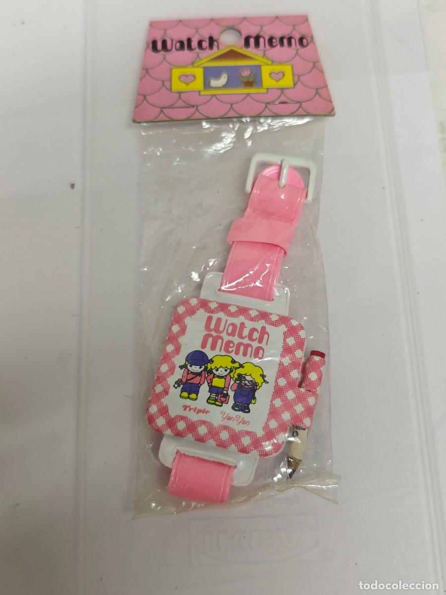 Juguetes antiguos y juegos de colecci&oacute;n: WATCH MEMO TRIPLE YAN-YAN RIBBON PENCIL No. 3580 VINTAGE MADE IN JAPANWATCH