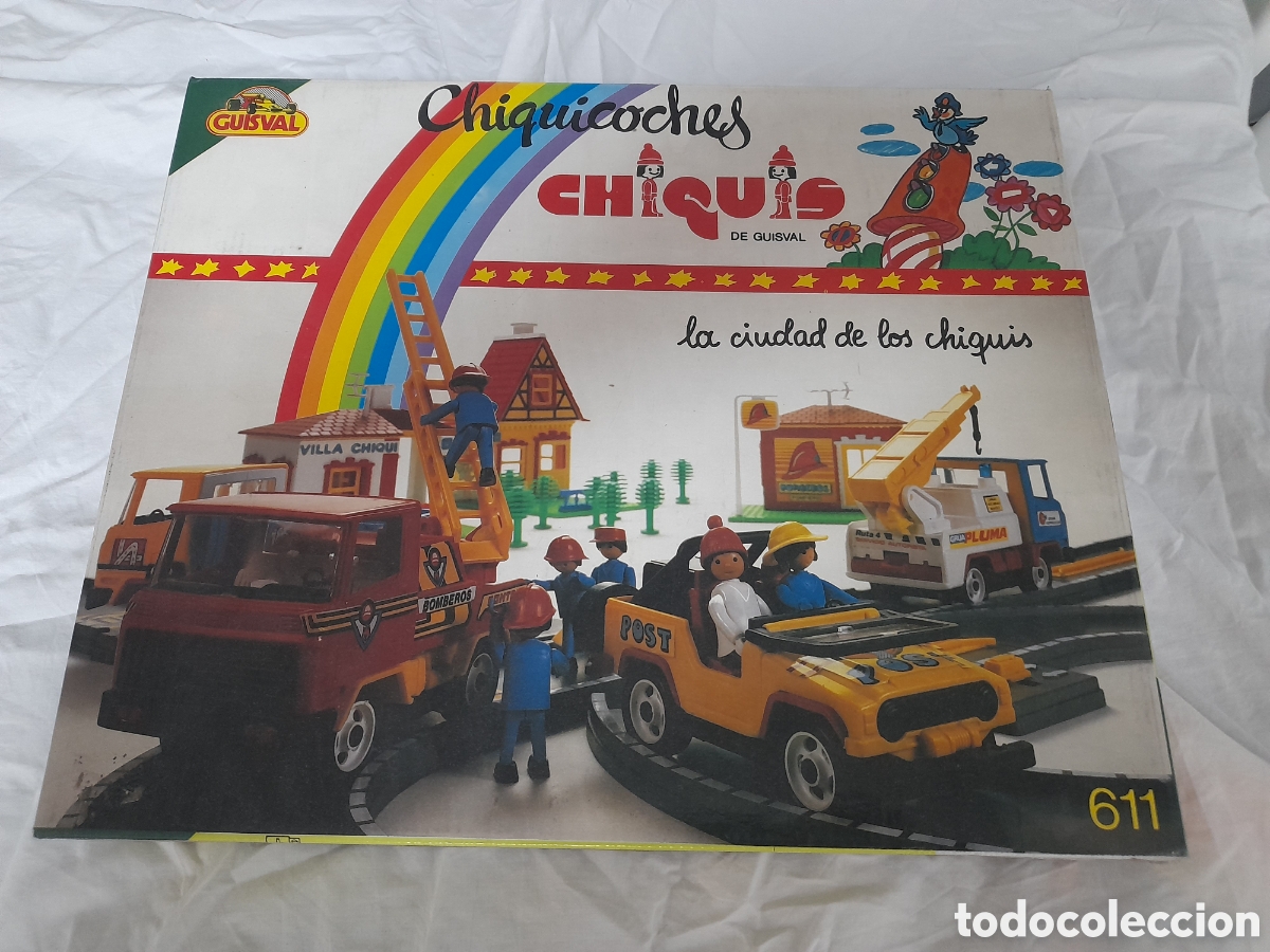 Juguetes antiguos y juegos de colecci&oacute;n: CHIQUIS, DE GUISVAL. CHIQUICOCHES. LA CIUDAD DE LOS CHIQUIS. SIN USAR