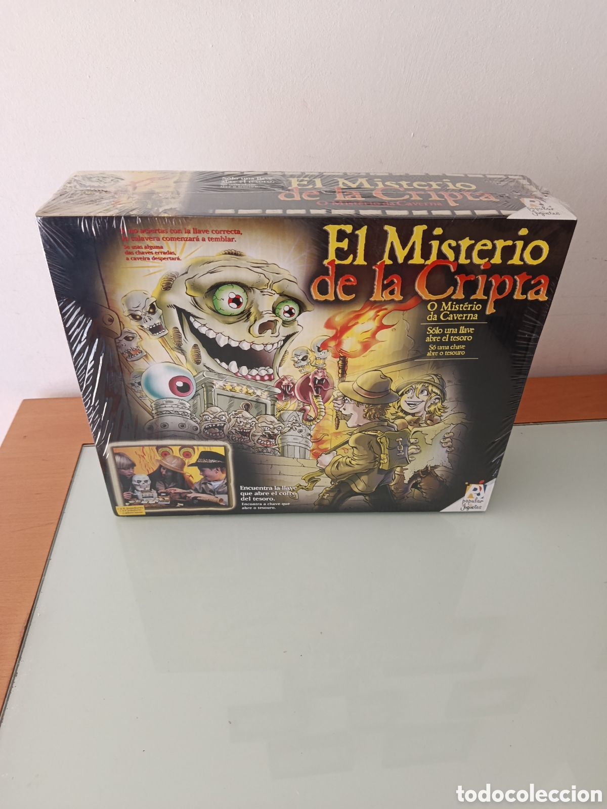 Juguetes antiguos y juegos de colecci&oacute;n: PRECINTADO EL MISTERIO DE LA CRIPTA POPULAR JUGUETES