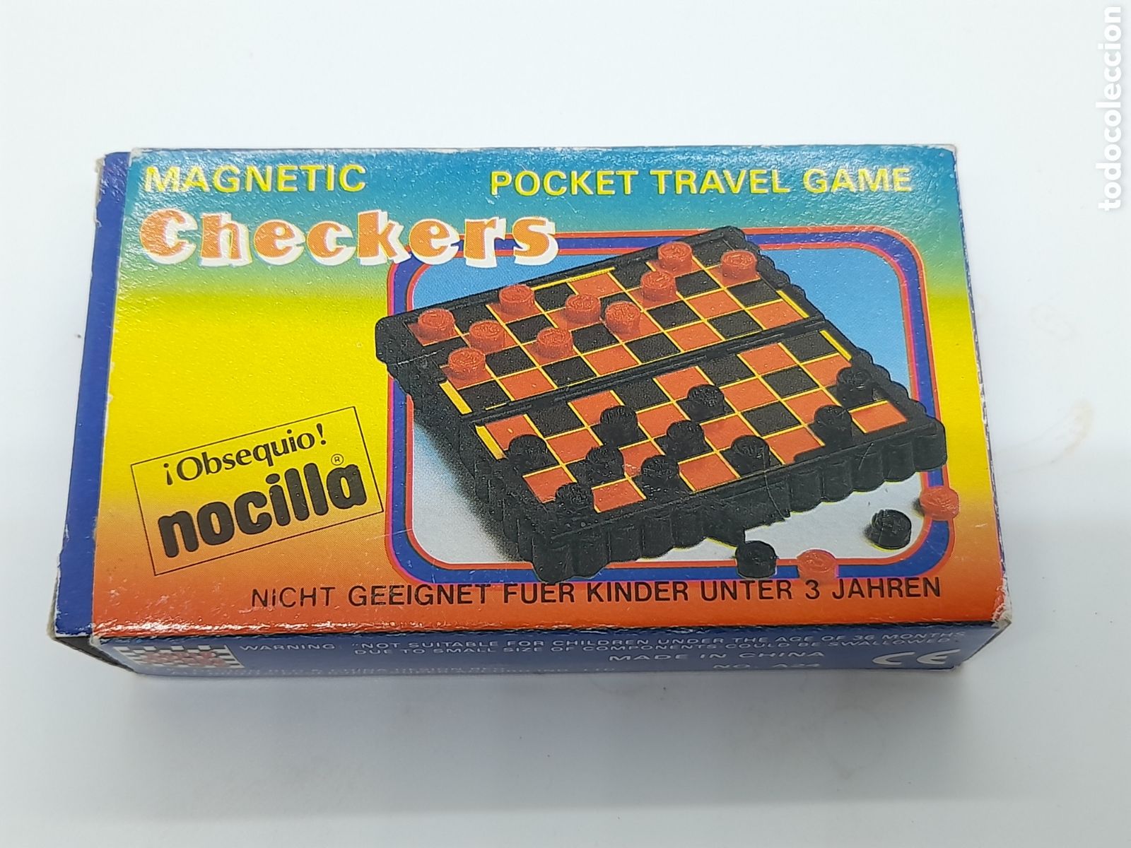 Juguetes antiguos y juegos de colecci&oacute;n: JUEGO DE DAMAS PROMOCIONAL DE NOCILLA. SIN USAR