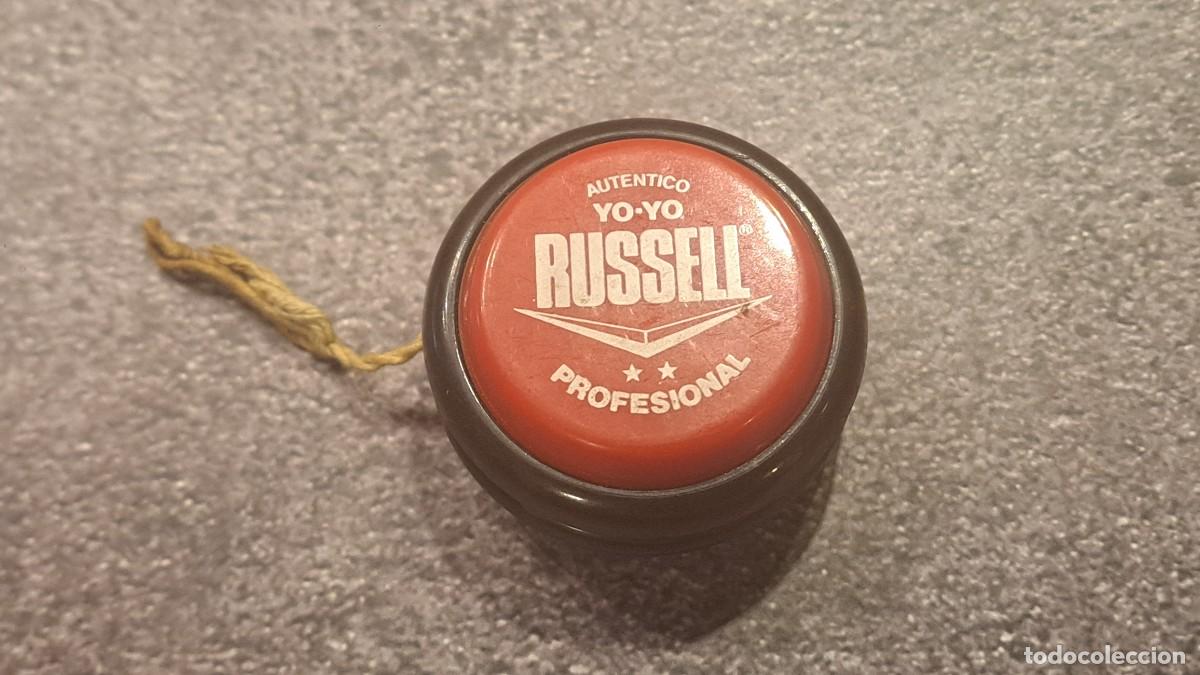 Juguetes antiguos y juegos de colecci&oacute;n: Antiguo YO YO, YOYO, YO-YO RUSSELL PROFESIONAL de Color Rojo.
