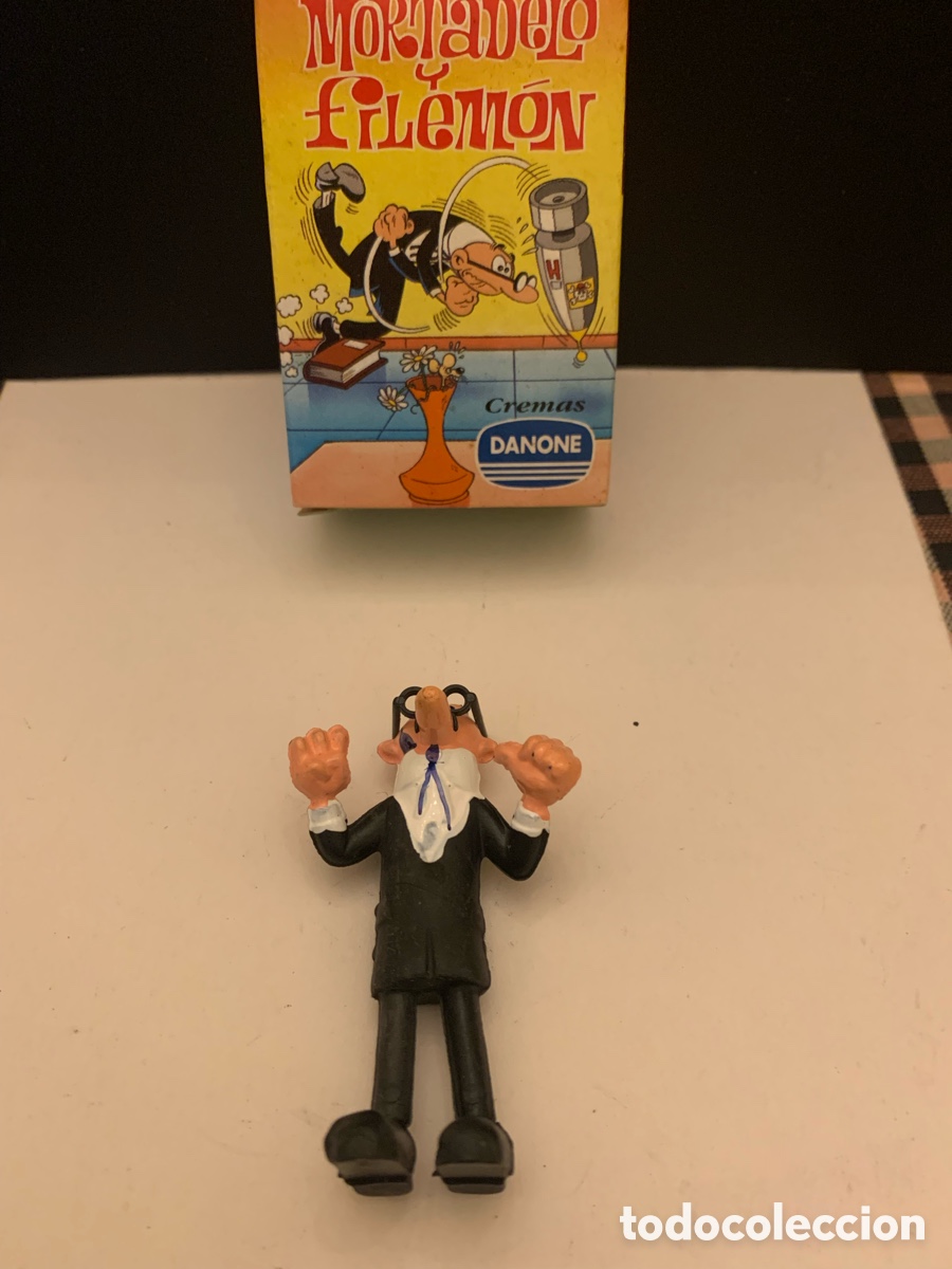 Juguetes antiguos y juegos de colecci&oacute;n: MORTADELO Y FILEM&Oacute;N . CREMAS DANONE. CAJA ORIGINAL.