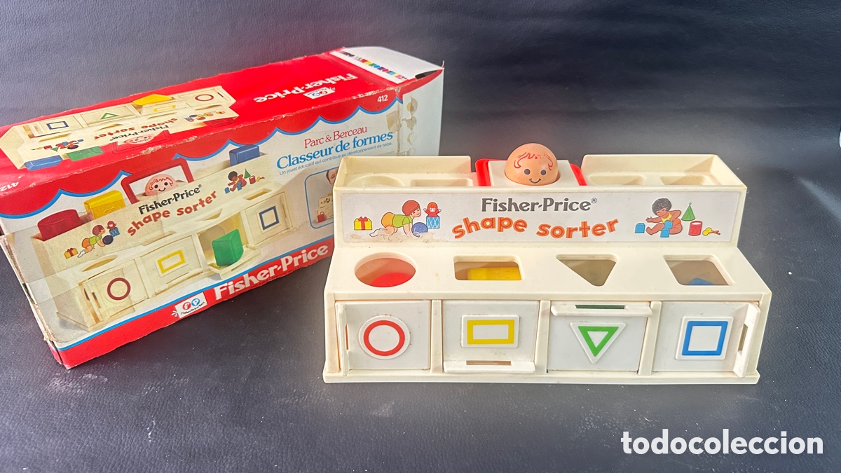 Giocattoli antichi e Giochi di collezione: Juego infantil Shape Sorter de Fisher-Price