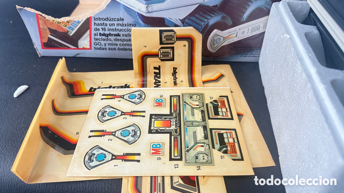 Juguetes antiguos y juegos de colecci&oacute;n: BIGTRAK Veh&iacute;culo electr&oacute;nico programable - Foto 5
