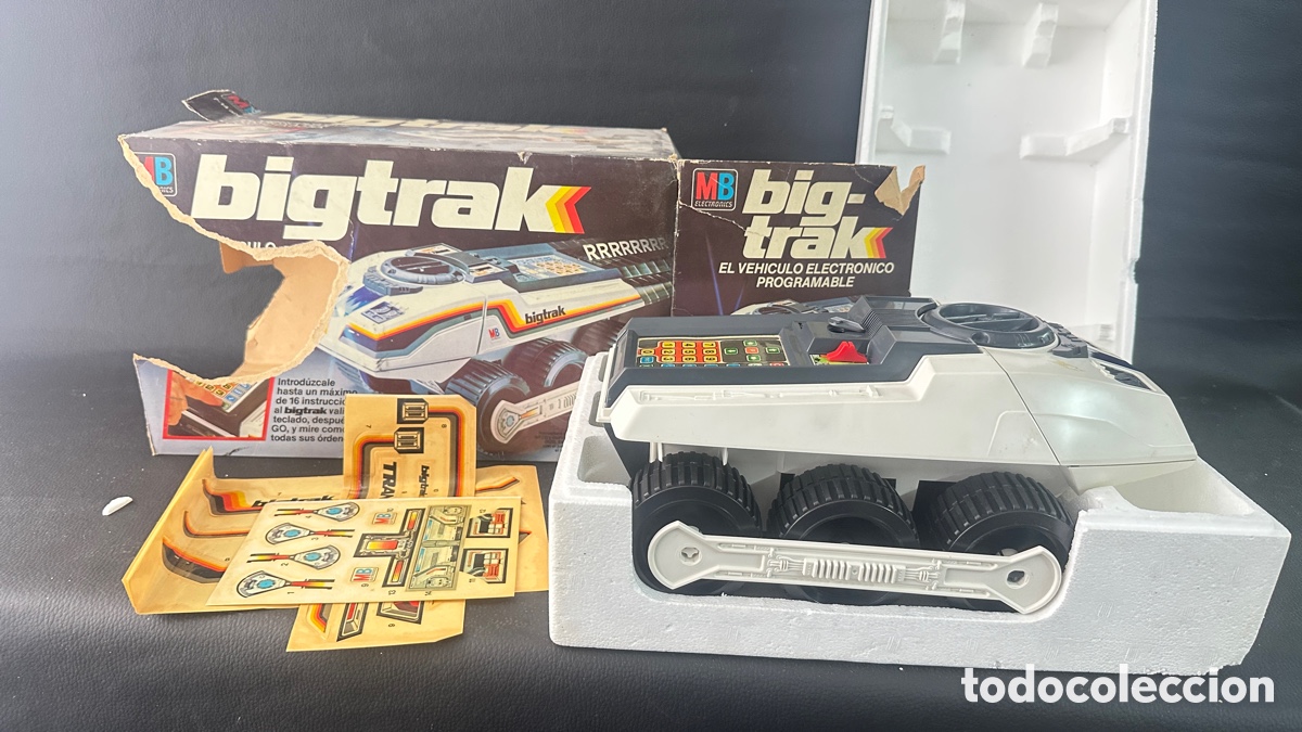 Juguetes antiguos y juegos de colecci&oacute;n: BIGTRAK Veh&iacute;culo electr&oacute;nico programable - Foto 9