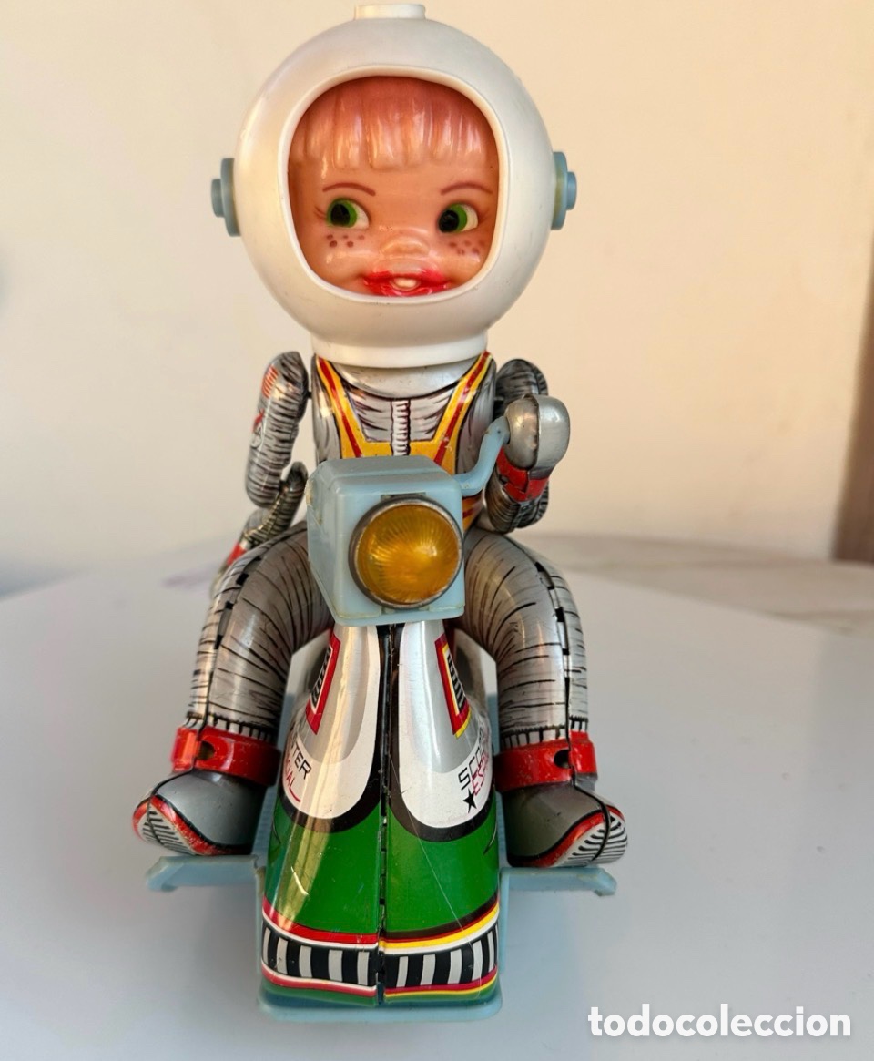 Brinquedos antigos e Jogos de cole&ccedil;&atilde;o: Antiguo Juguete Scooter Espacial EGE NASA