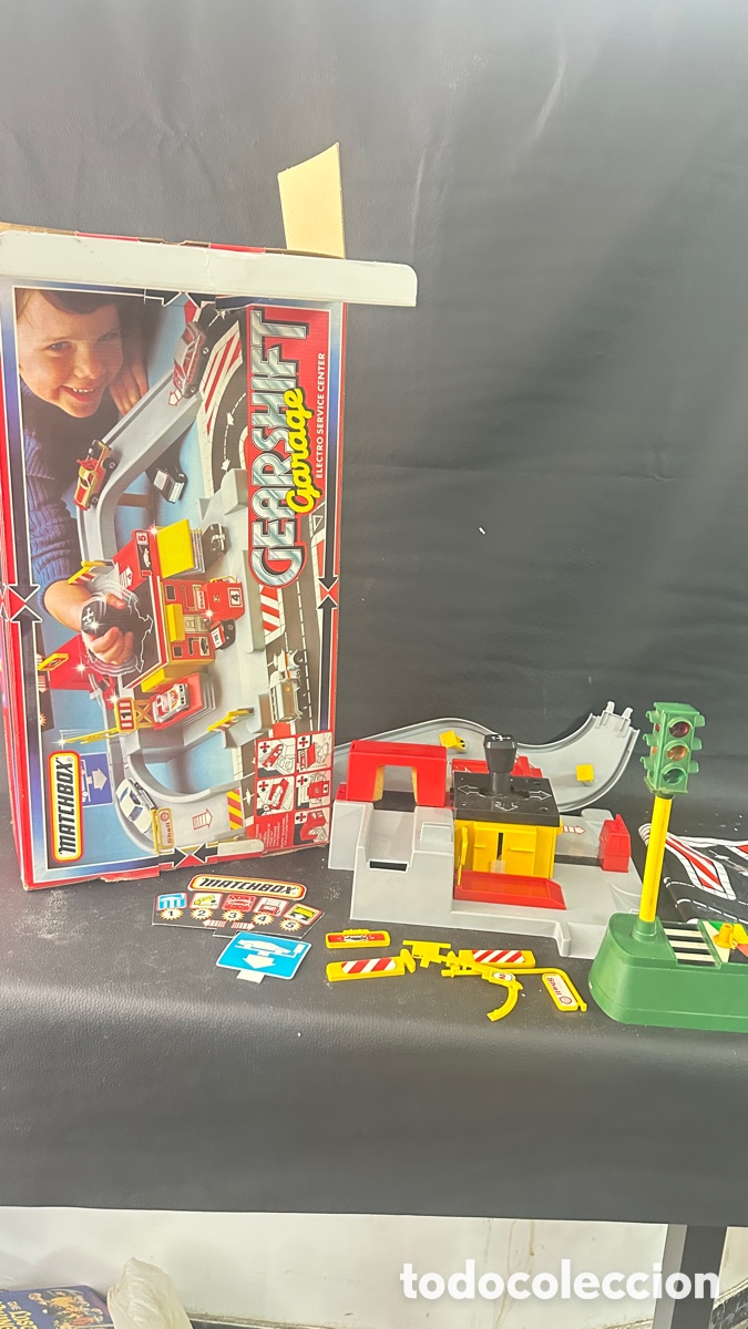 Brinquedos antigos e Jogos de cole&ccedil;&atilde;o: Juego Matchbox. GEARSHIFT GARAGE