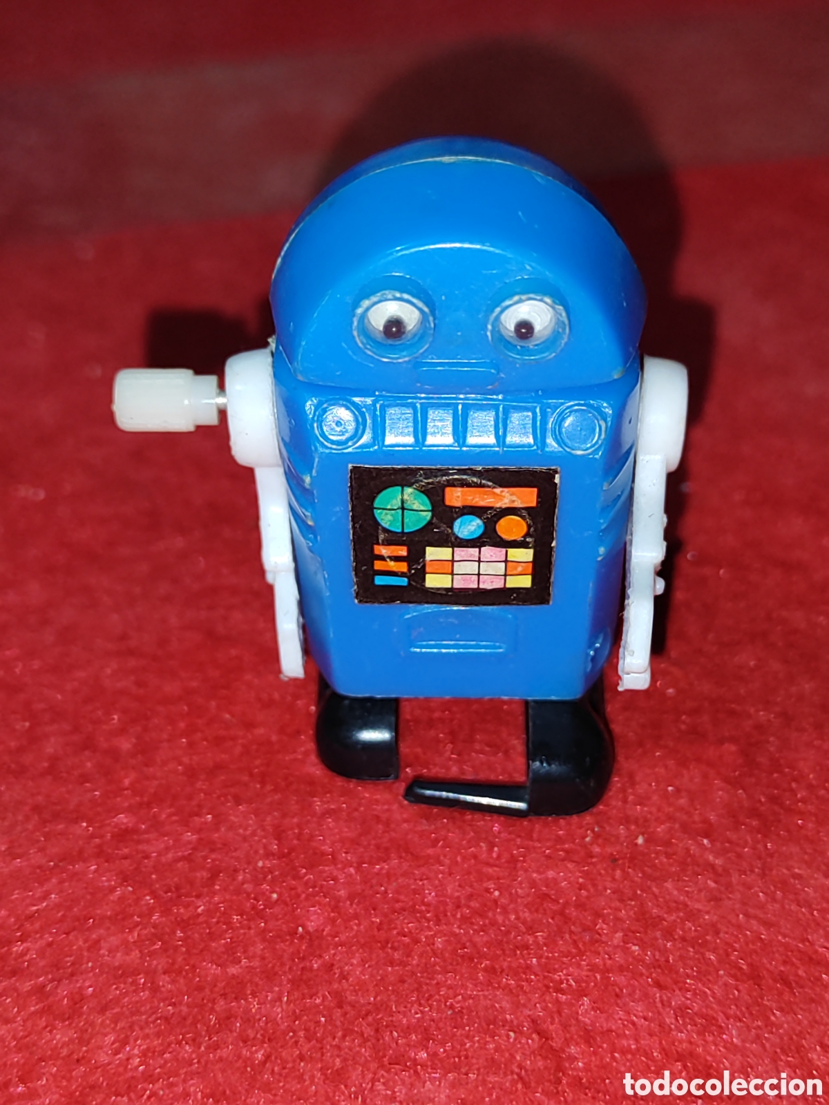Juguetes antiguos y juegos de colecci&oacute;n: Star Robot peque&ntilde;o no 1129 a cuerda made in Hong Kong funcionando