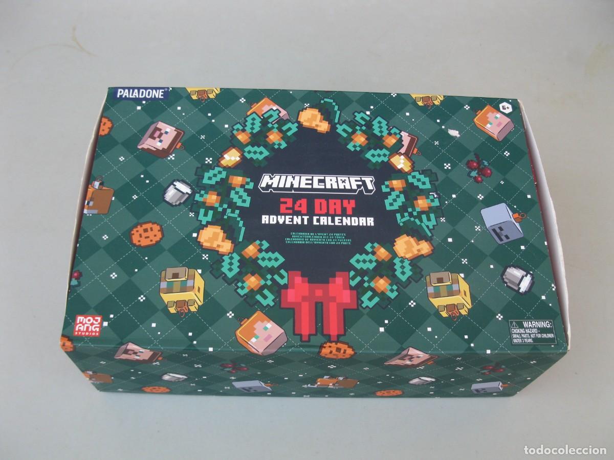 Antique Toys and Collectible Games: MINECRAFT - CALENDARIO DE ADVIENTO - PALADONE - NUEVO.
