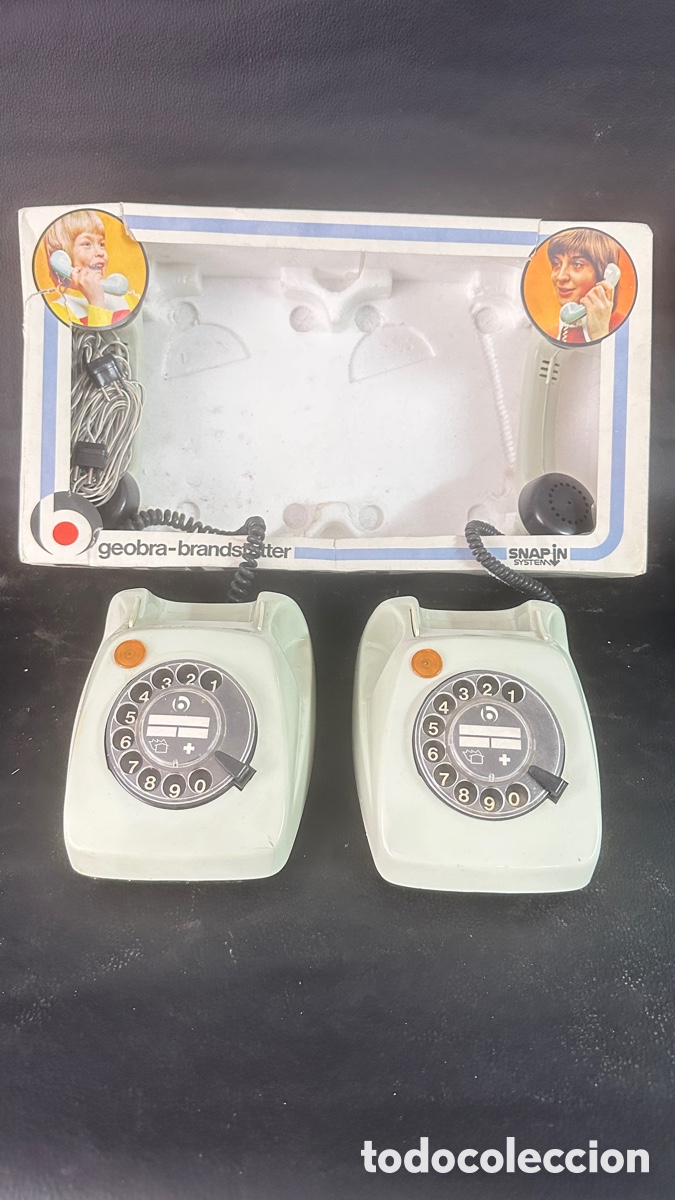 Juguetes antiguos y juegos de colecci&oacute;n: Telefon set Geobra completo