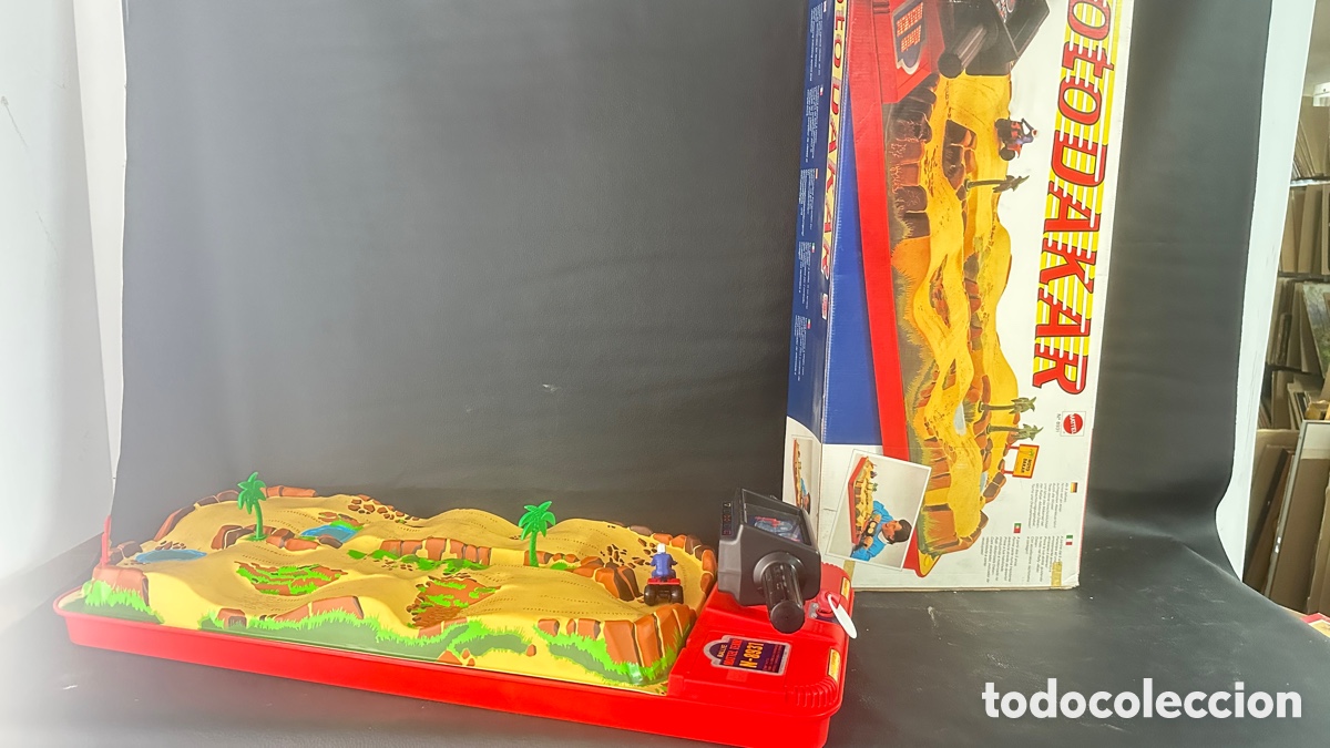 Juguetes antiguos y juegos de colecci&oacute;n: Moto Dakar de Mattel