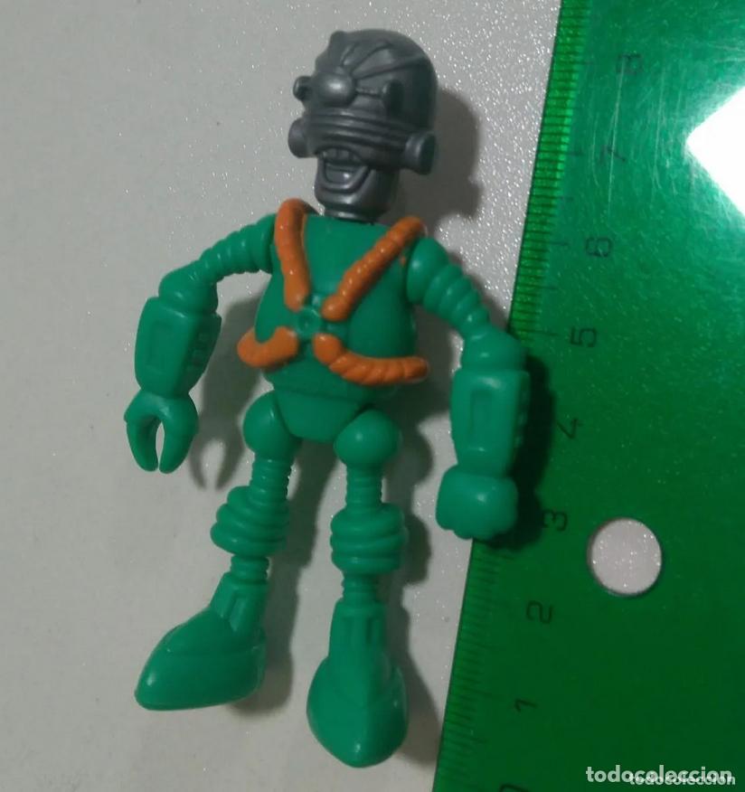 Antique Toys and Collectible Games: 1989 MICRO ROBOT MI M I REVERSIBLE MIni miniatura androide articulado Toy Figure Retro Vintage