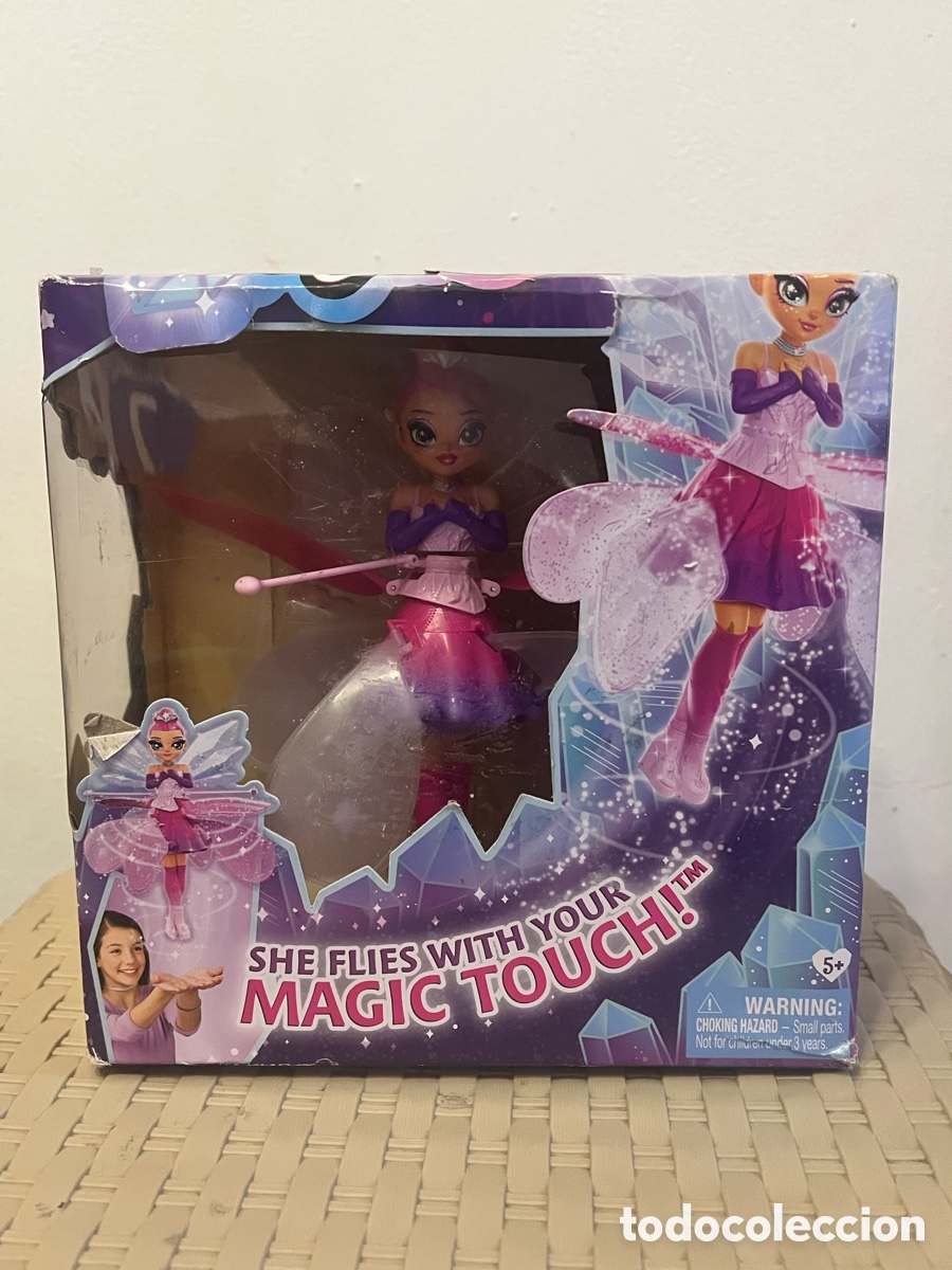 Brinquedos antigos e Jogos de cole&ccedil;&atilde;o: Hada Voladora Interactiva Magic Touch (Caja da&ntilde;ada)