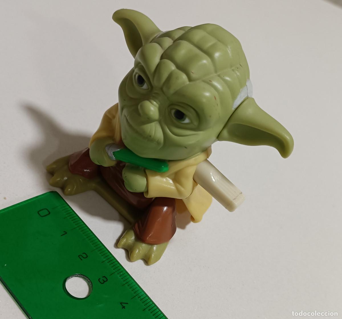 Juguetes antiguos y juegos de colecci&oacute;n: yoda burger king mu&ntilde;eco figura episodio II promocional star wars guerra galaxias