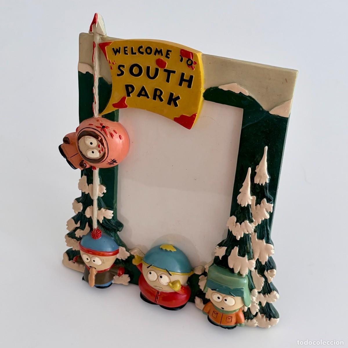 Brinquedos antigos e Jogos de cole&ccedil;&atilde;o: marco de fotos South Park 1999 Comedy Central original producto oficial vintage